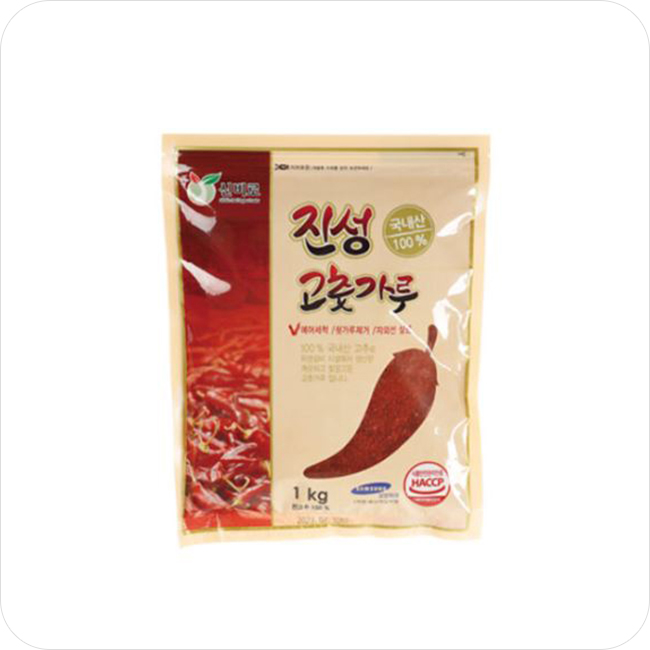 [진성] 국내산 건고추 100% 고춧가루 1kg