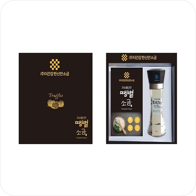 [더 건강한 신안소금] 오뉴월신안땡볕소금(간수제거) 실속세트 1호