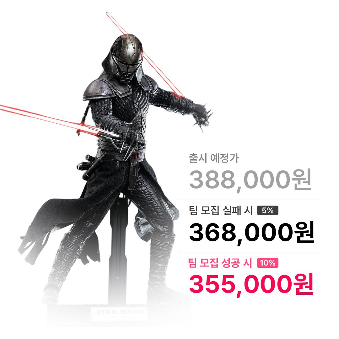 스타워즈 : 로드 스타킬러 콜렉터블 피규어 1/6 스케일 VGM63 핫토이 Hottoys