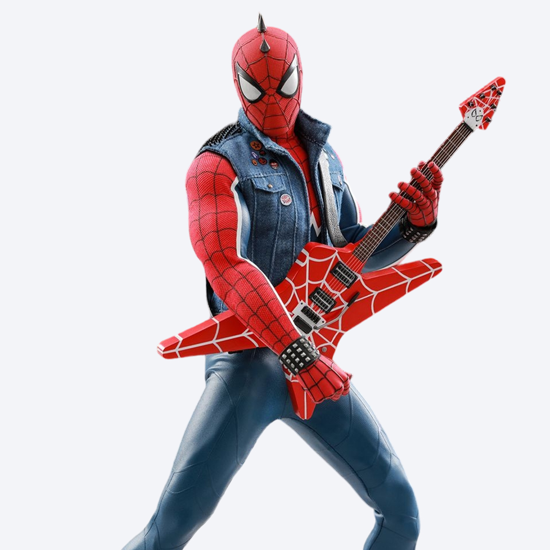 스파이더맨 펑크 슈트 1/6 스케일 VGM032 핫토이 Hottoys