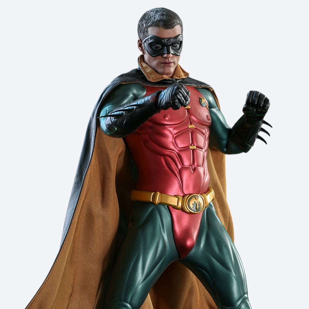 배트맨3 : 포에버 - 배트맨(소나 슈트) MMS593 + 로빈 1/6 스케일 MMS594 핫토이 Hottoys