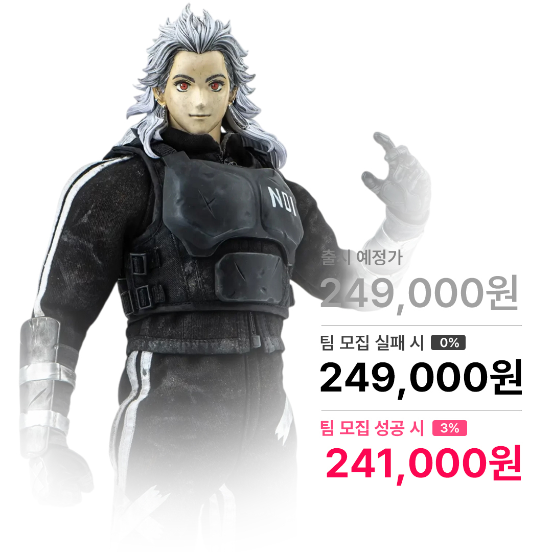 도로헤도로 - 노이 피그제로 시리즈 1/6 스케일 3Z0379 쓰리제로 Threezero