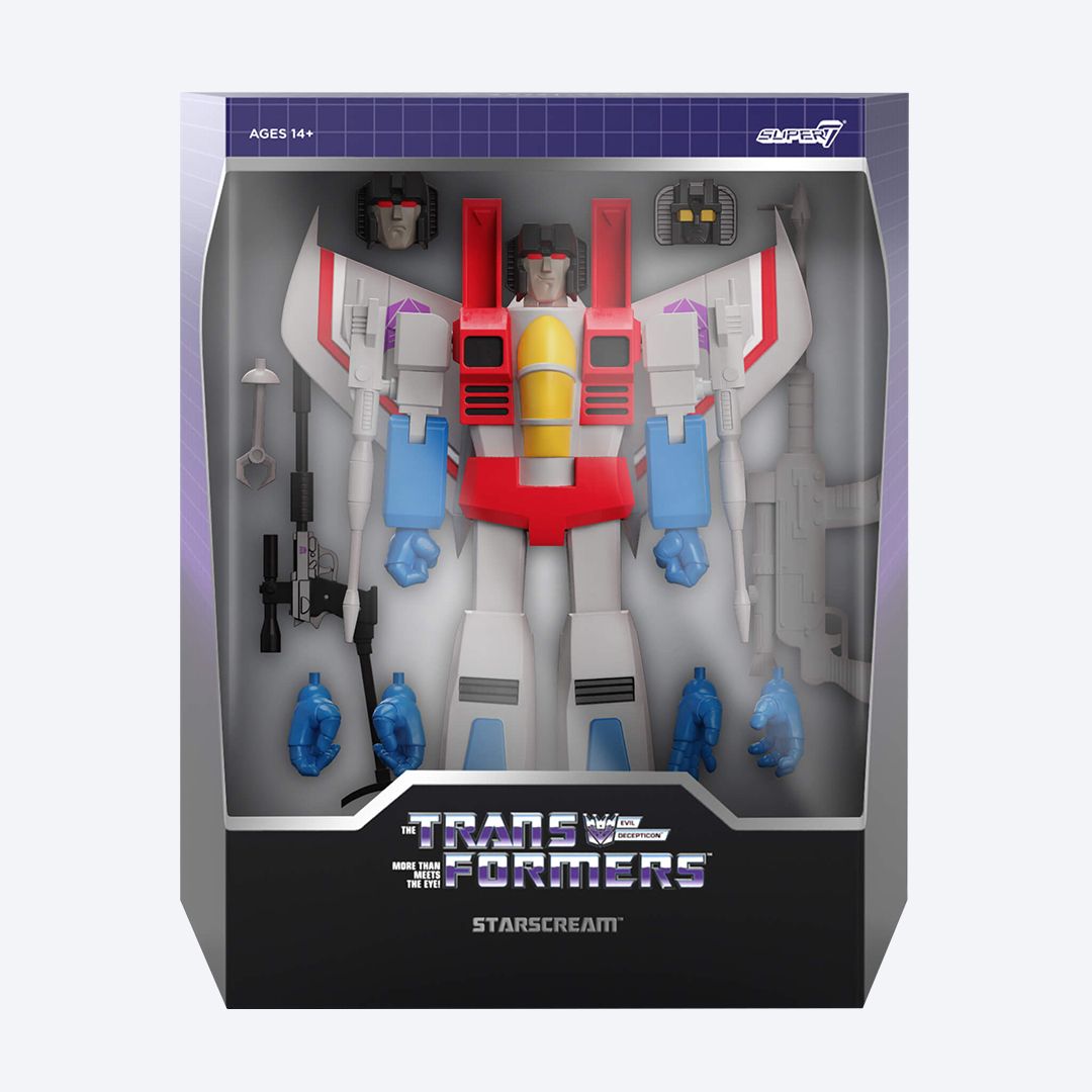 슈퍼7 트랜스포머 스타스크림 (G1) 리컬러 Ultimates! 웨이브 4 Super7