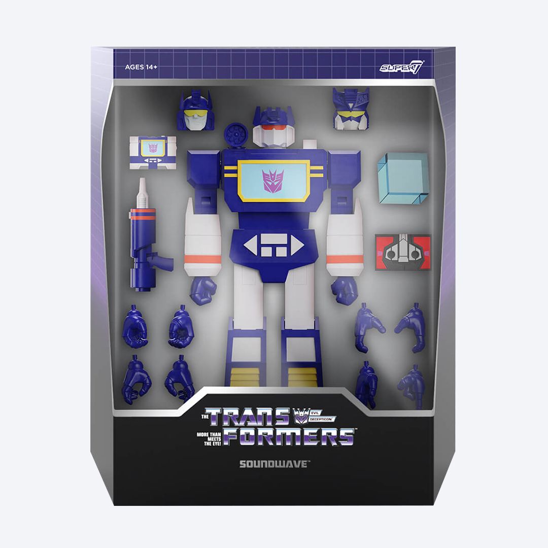슈퍼7 트랜스포머 사운드웨이브 (G1) Ultimates! 웨이브 4 Super7