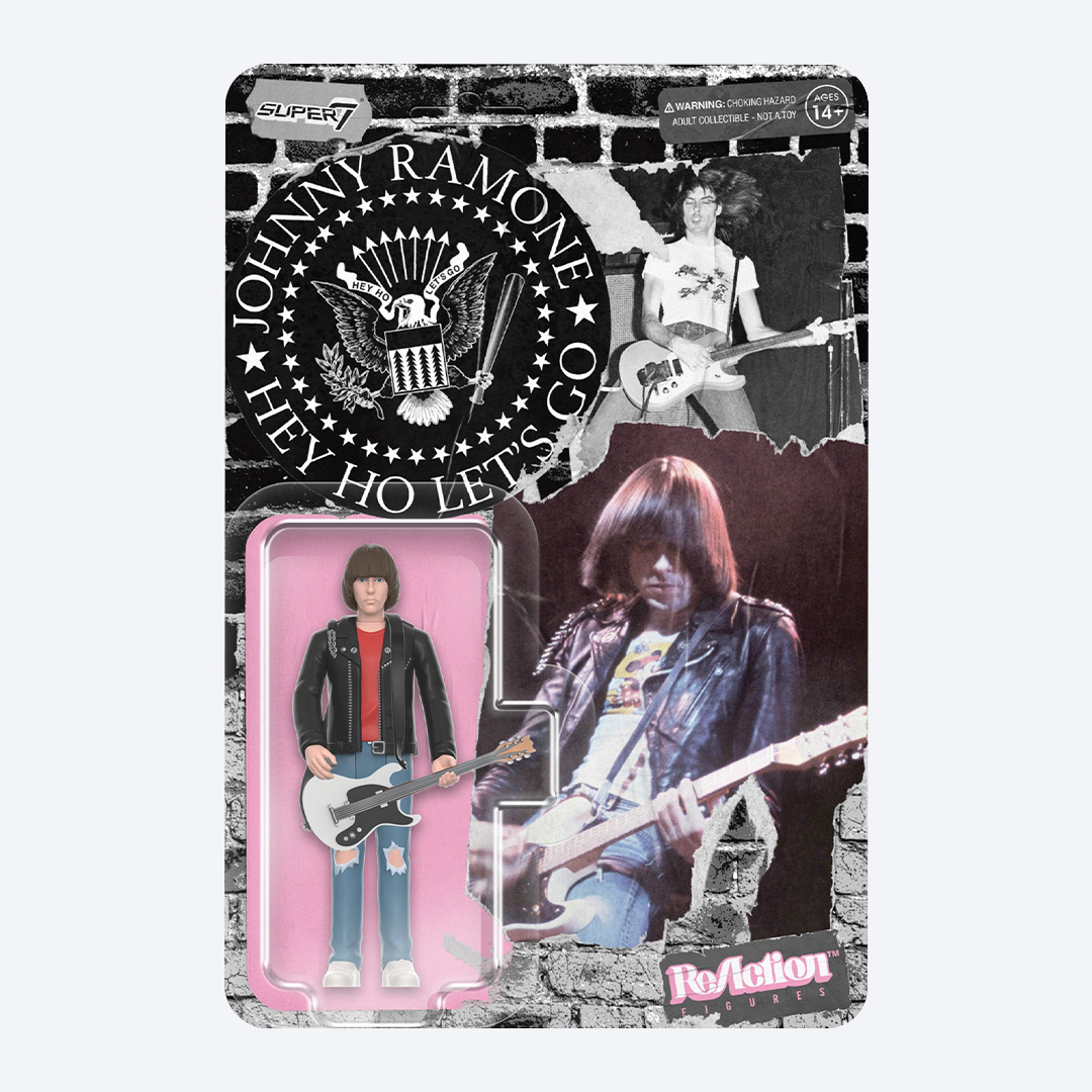 슈퍼7 JOHNNY RAMONE - 조니 라몬 ReAction 피규어 웨이브 1 Super7