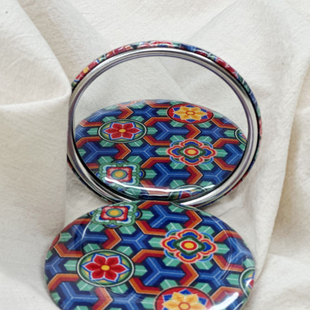 전통패턴 손거울