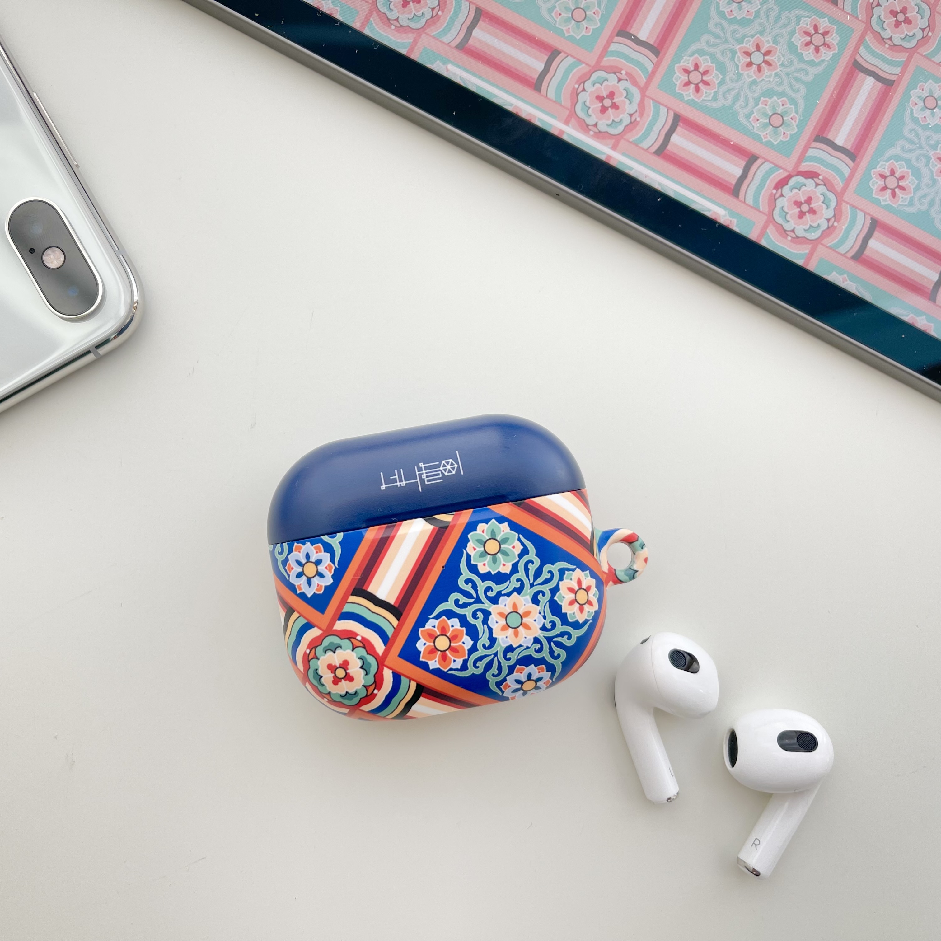 단청 이어폰케이스