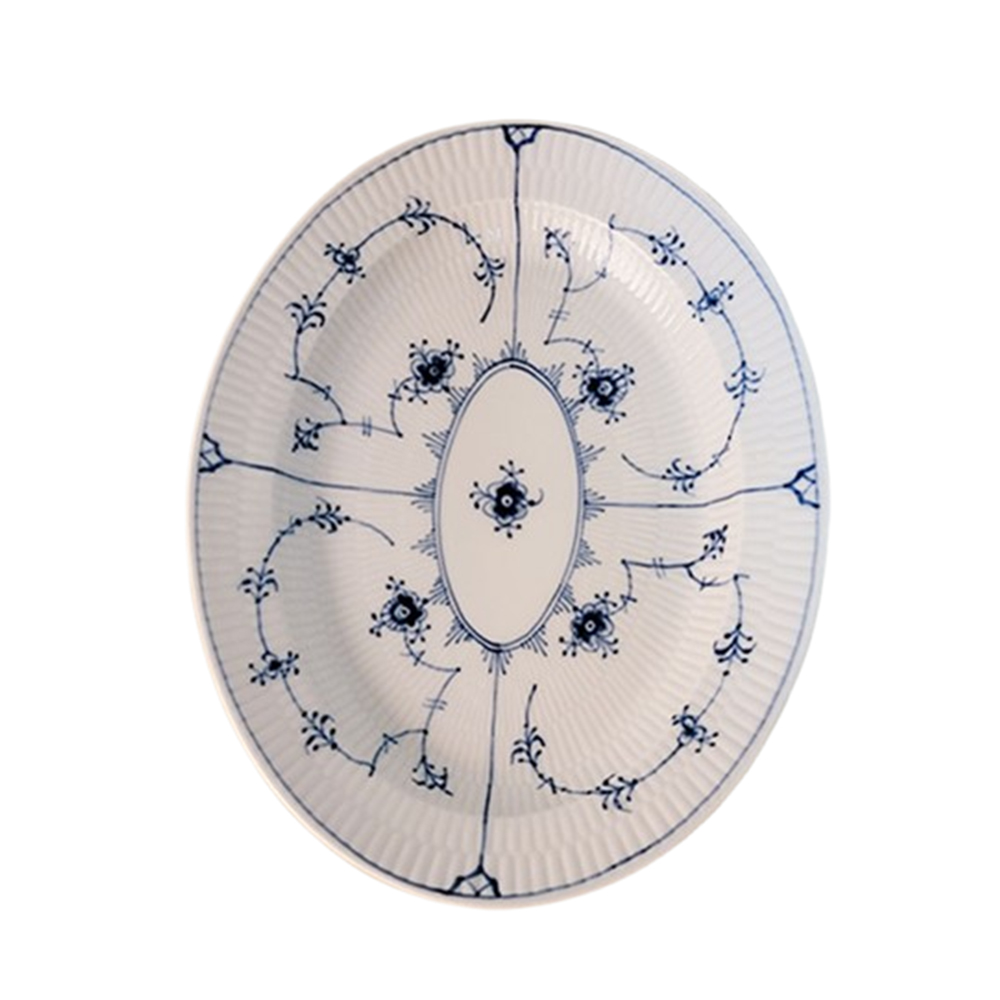 로얄코펜하겐 Plain Oval Plate,#97