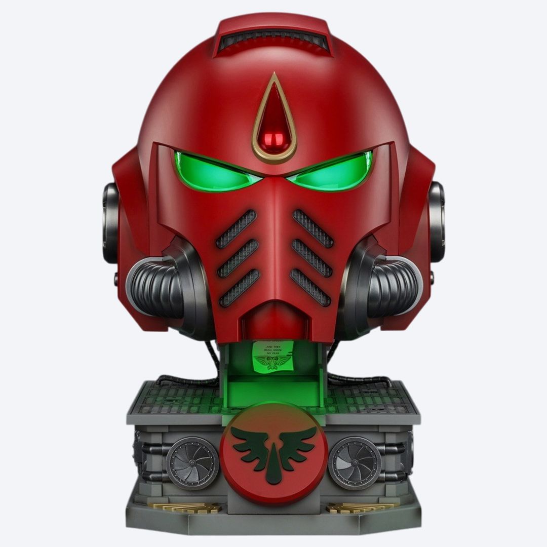 조이토이 워해머 40k 블러드 엔젤 Mk X 헬멧 & 디스플레이 스탠드 1/1스케일 JT04919