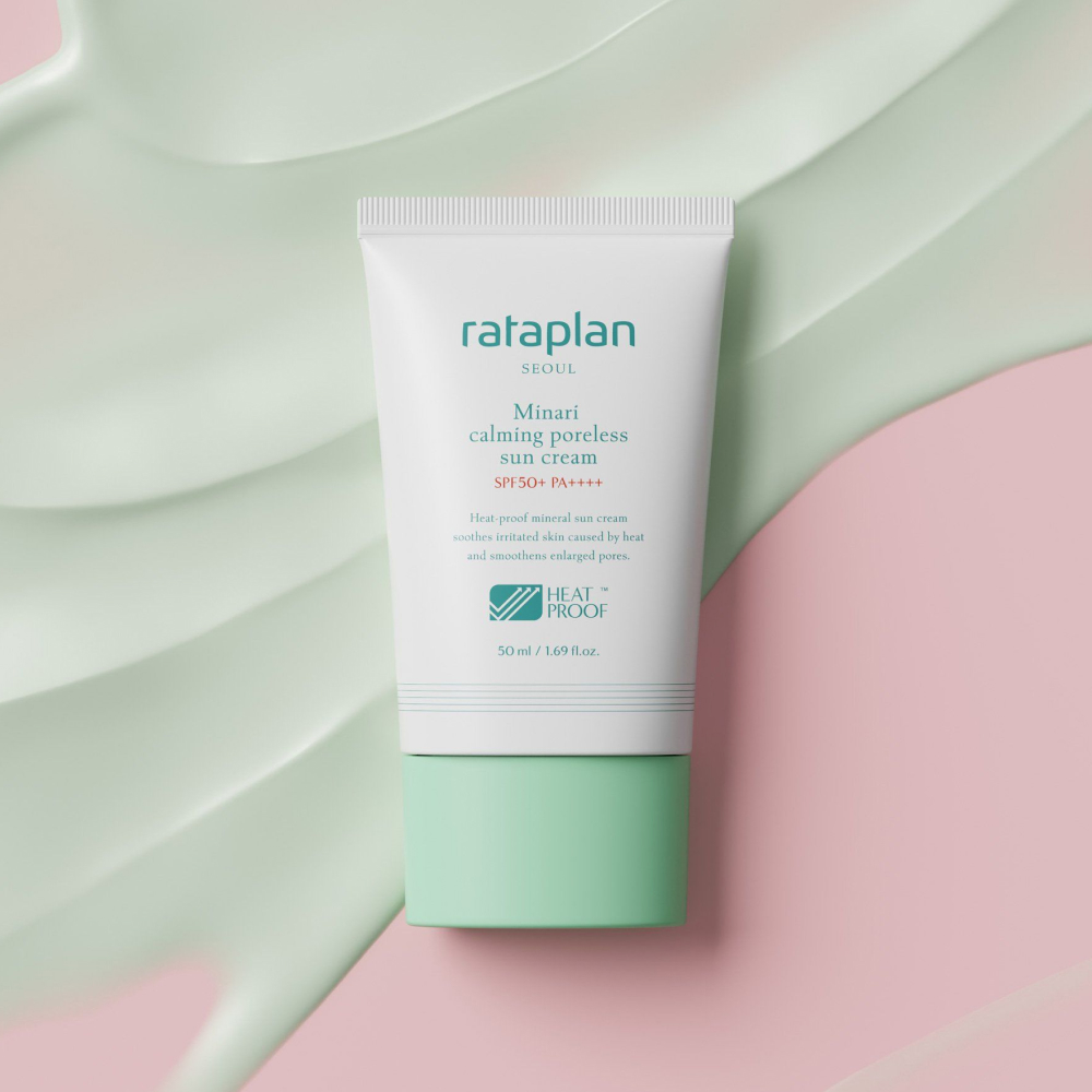 라타플랑 미나리 진정 포어리스 선크림 50ml, 1개