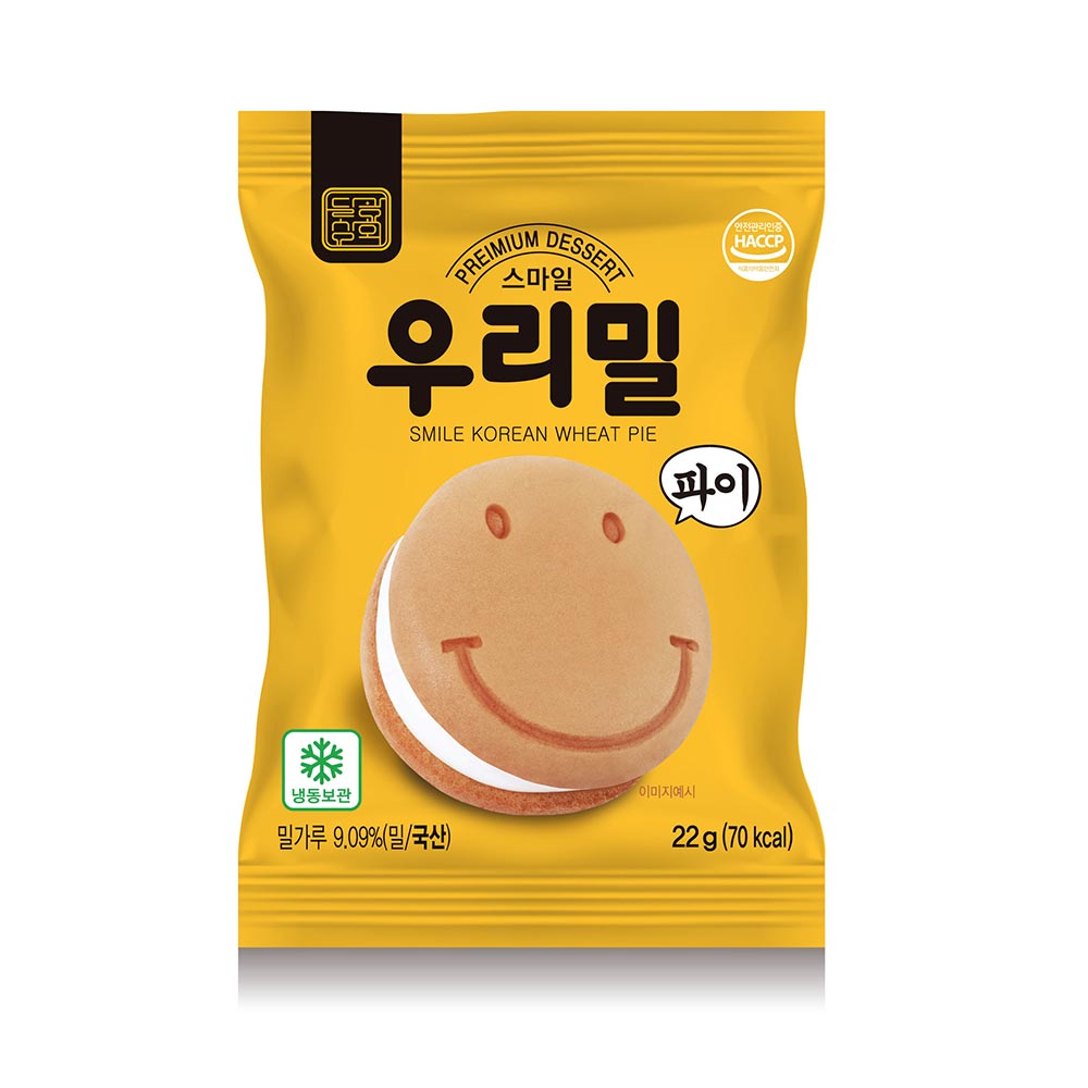 달광상회 스마일 우리밀 파이 20개입 생크림 빵
