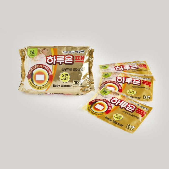 하루온 핫팩 부착형 50g 10개입, 겨울 야외활동 레저