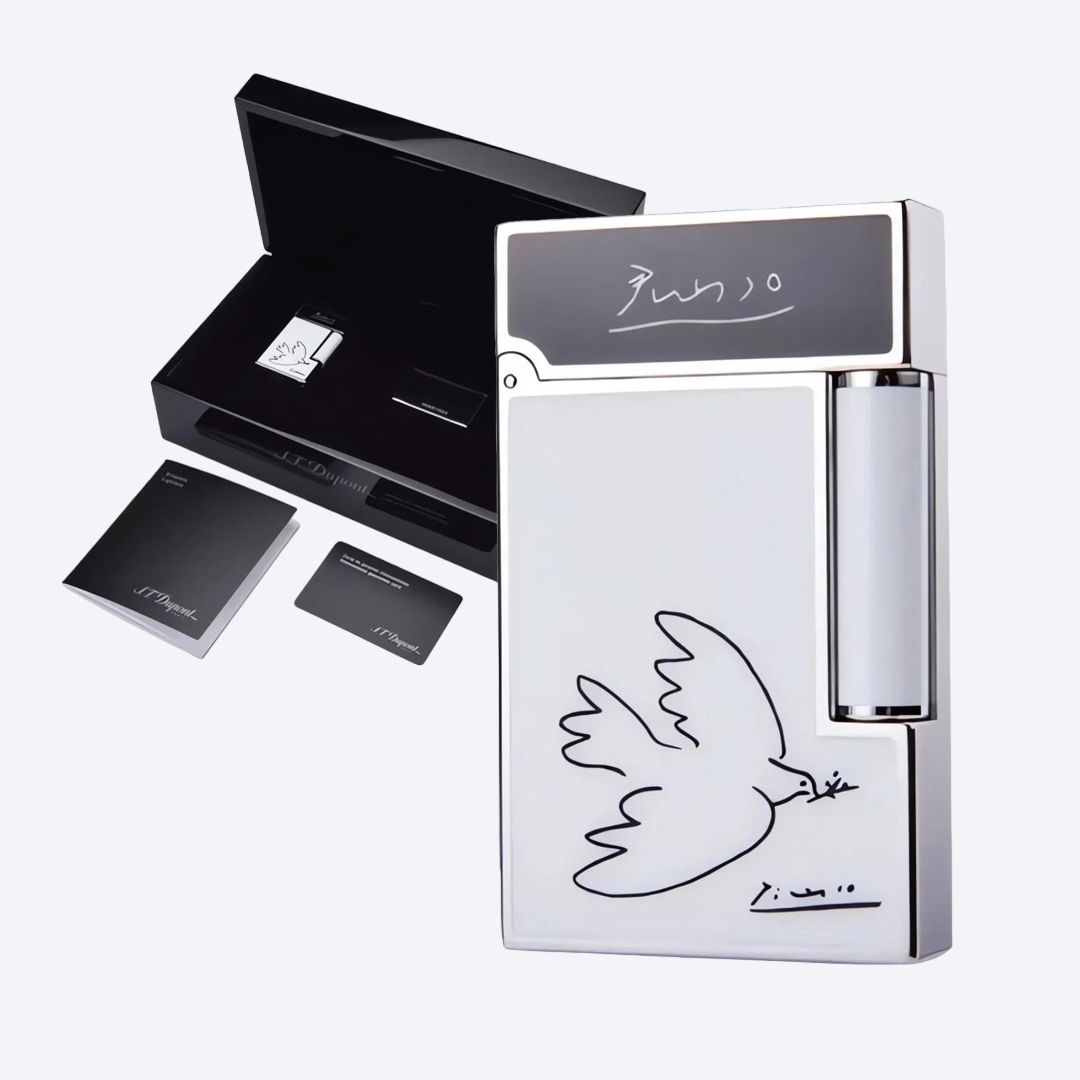 S.T.듀퐁 Ligne 2 Picasso With Peace Dove Limited Lighter S.T.Dupont