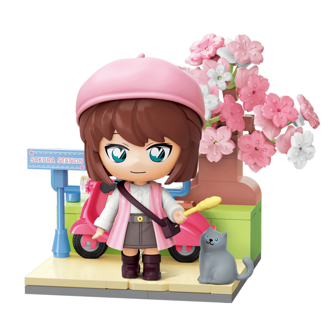 키플리 명탐정 코난 벚꽃 기차역 시리즈 홀박스 KEEPPLEY K20720