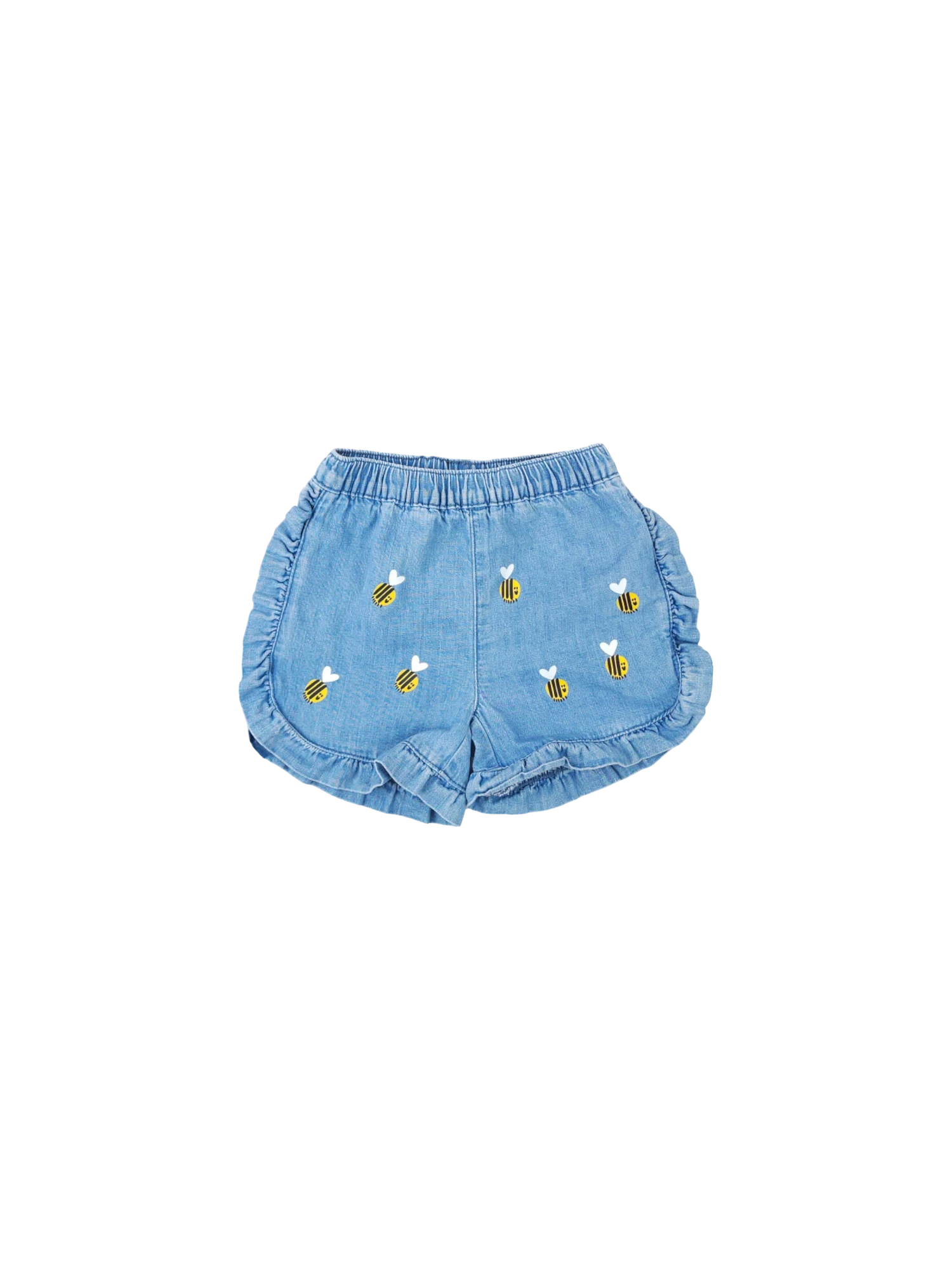 스텔라맥카트니 꿀벌 데님 반바지 스카이 2y 0