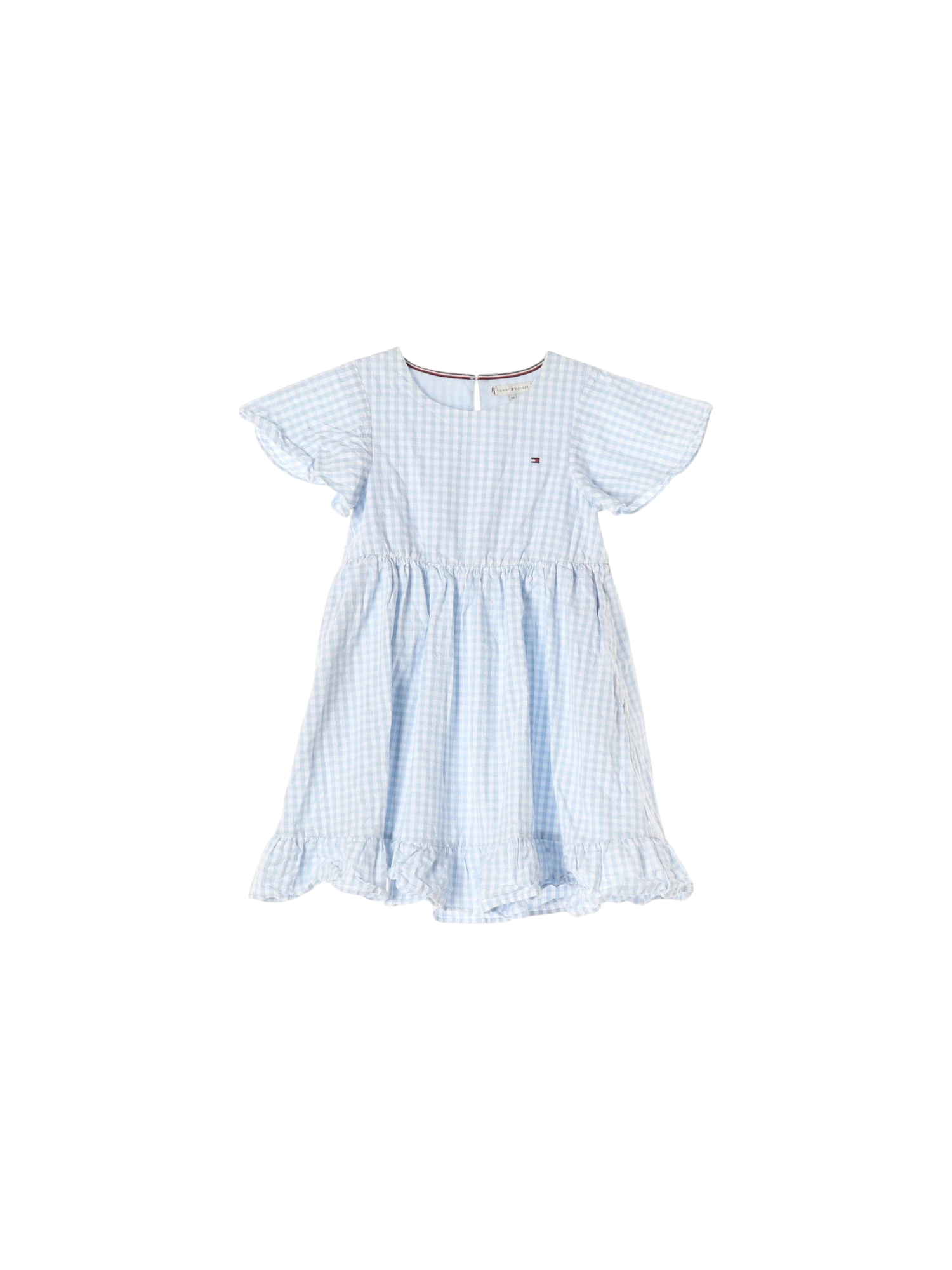 타미힐피거 프릴 스카이블루 드레스 128cm 0