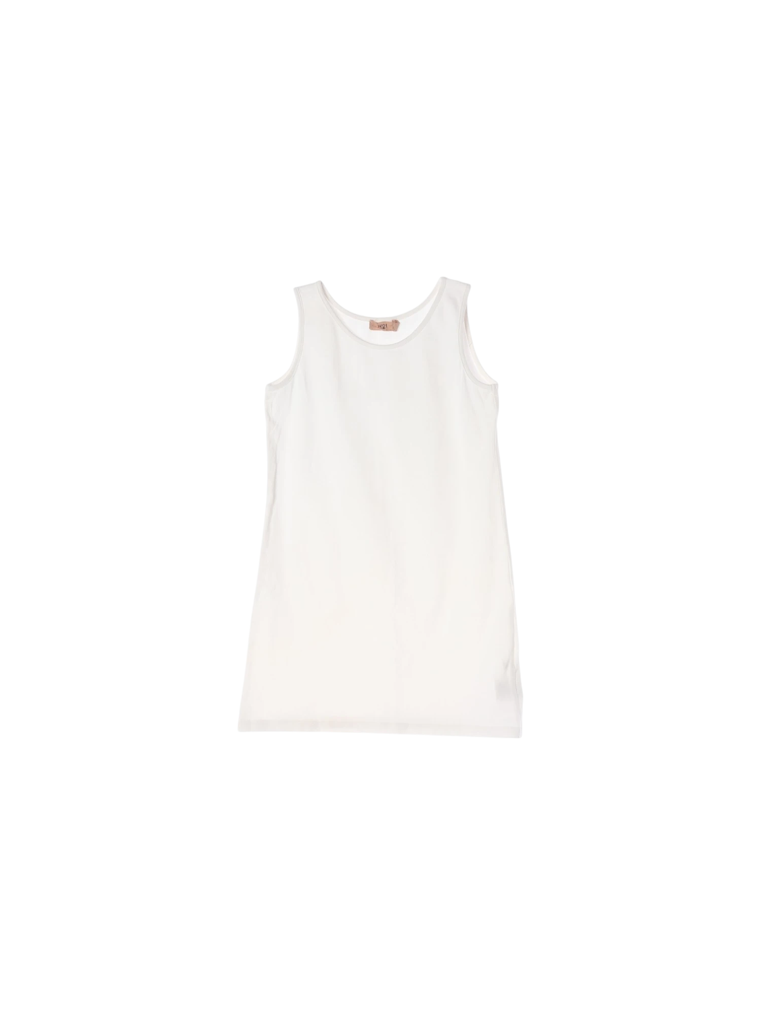 N21 화이트 캐미솔 134-140 0