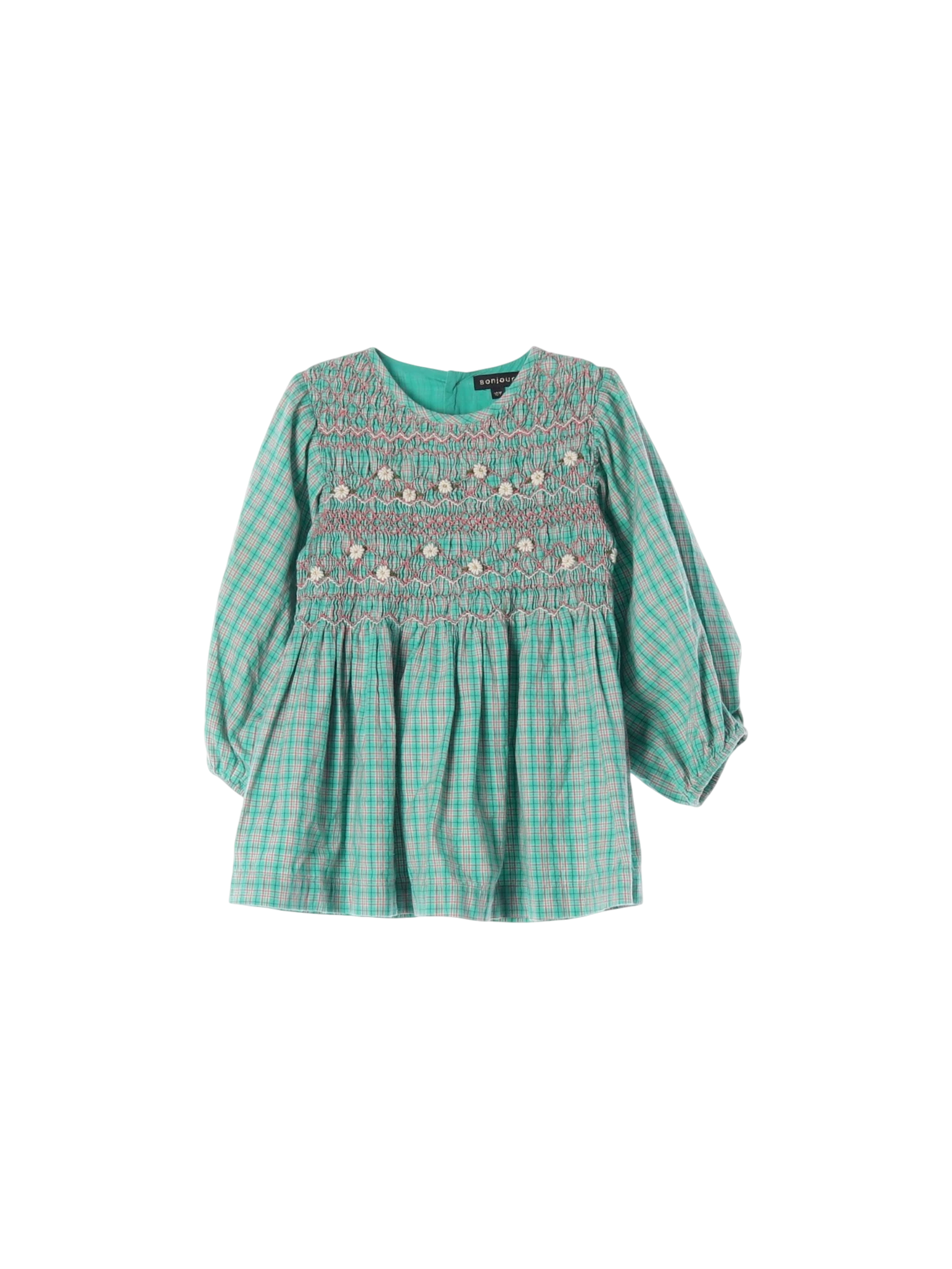 봉주르 셔링 민트 드레스 10y 0