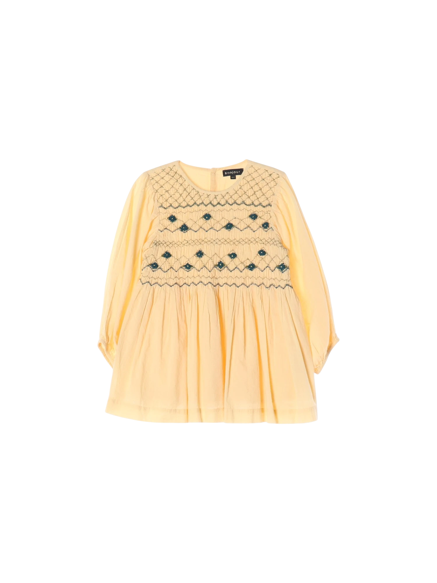 봉주르 셔링 베이지 드레스 10y 0