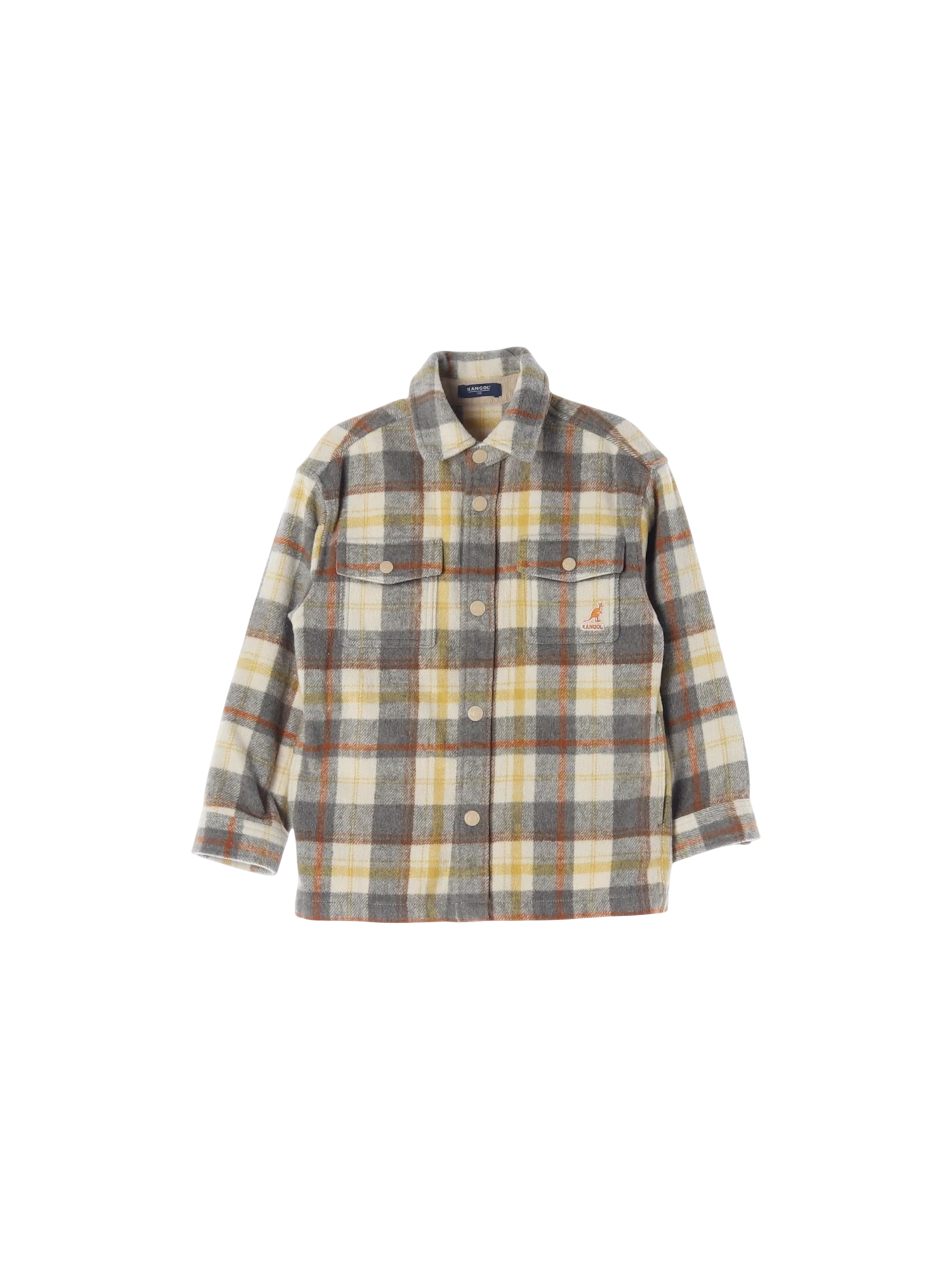 캉골 단추 그레이 셔츠 120cm 0