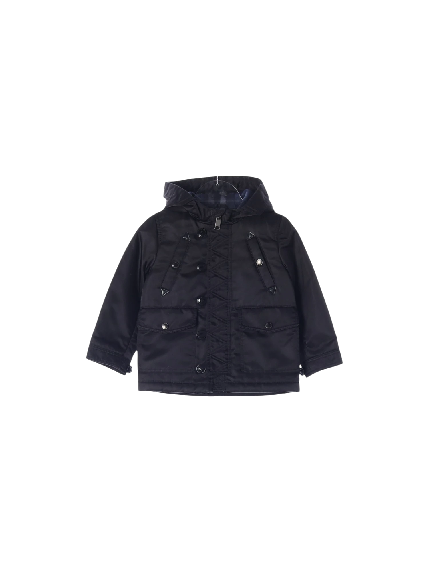 버버리 후드 블랙 바람막이 2y 0