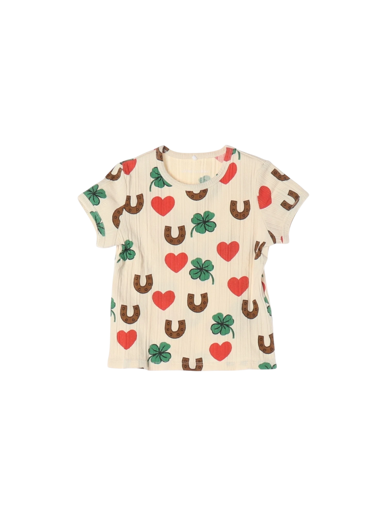 미니로디니 베이지 티셔츠 12-18m 0