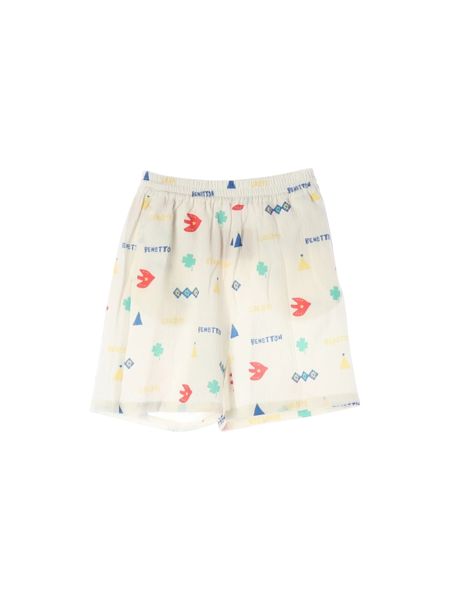 베네통 화이트 스웨트팬츠 120cm 0