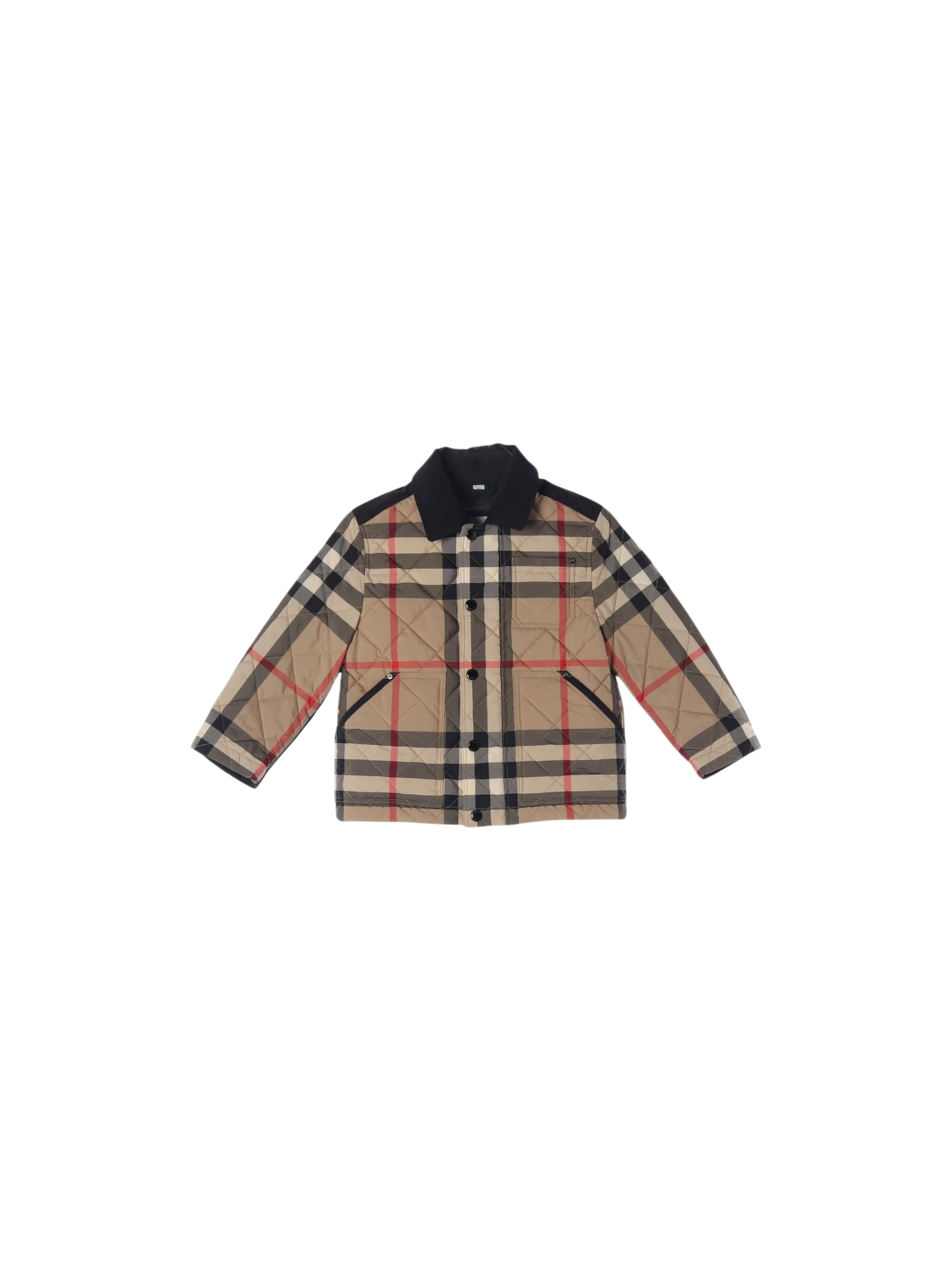 버버리 퀼팅 베이지 재킷 6y 0
