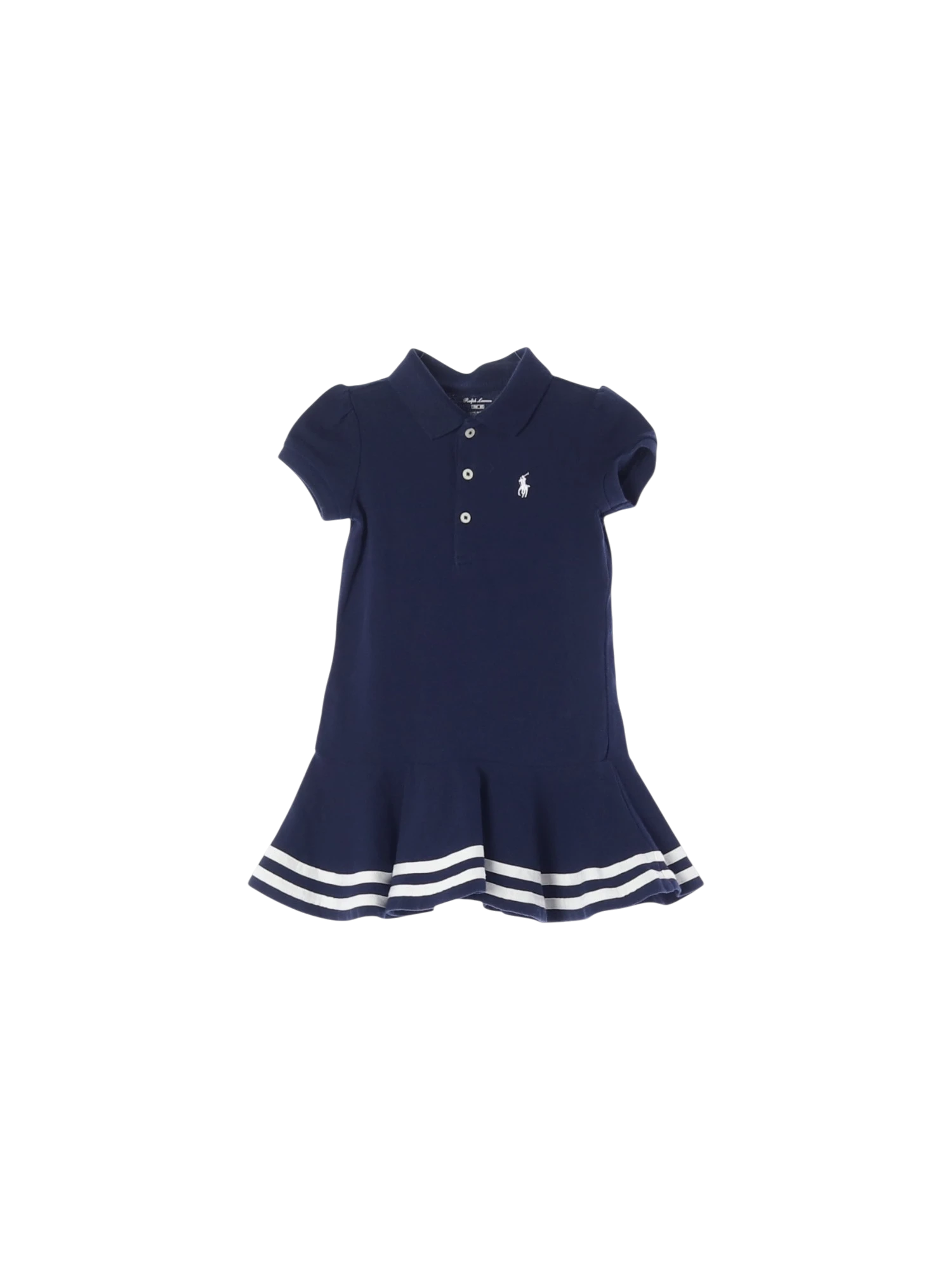 랄프로렌 페플럼 네이비 피케원피스 18m 0