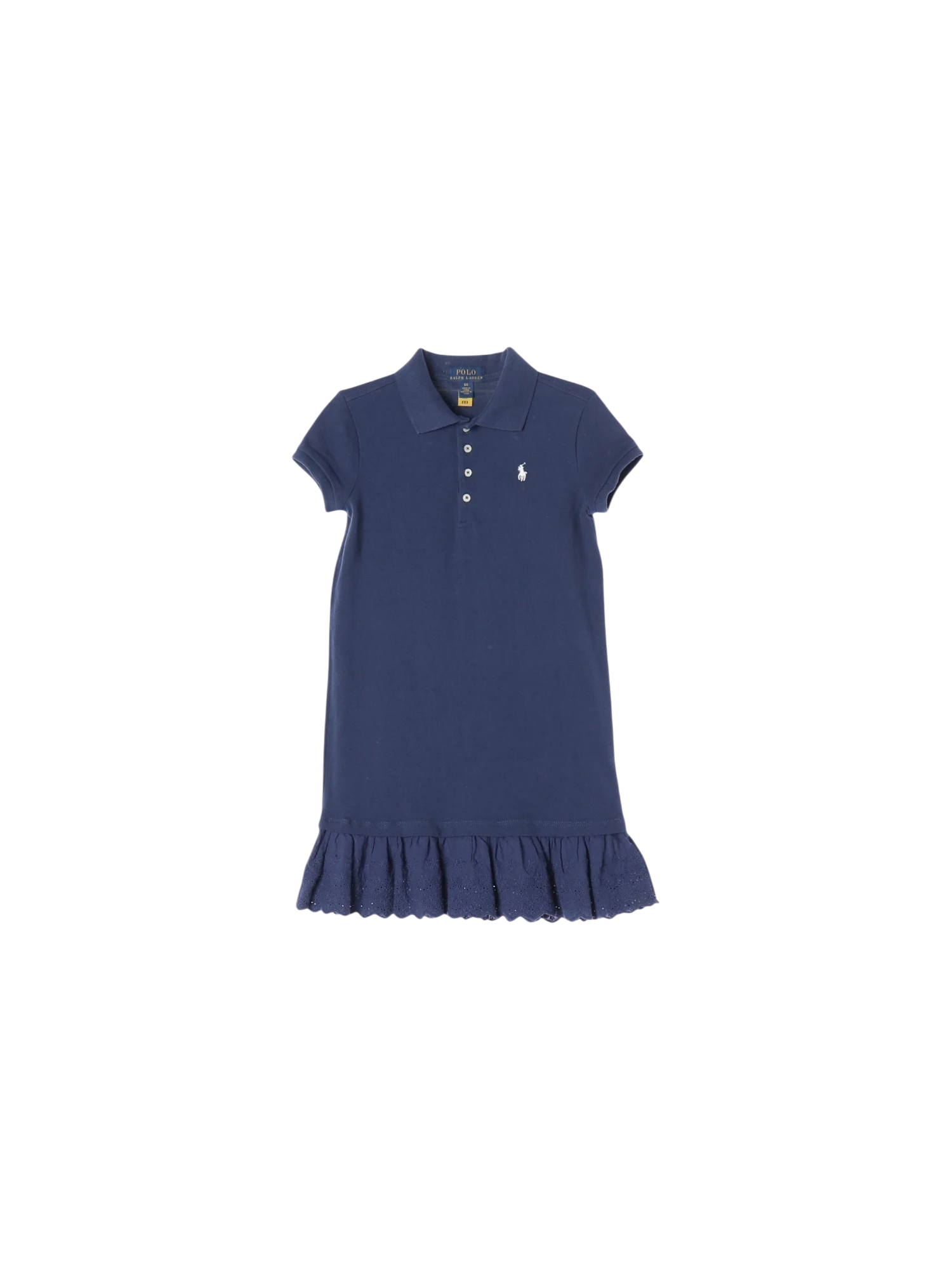 랄프로렌 단추 네이비 피케원피스 6y 0