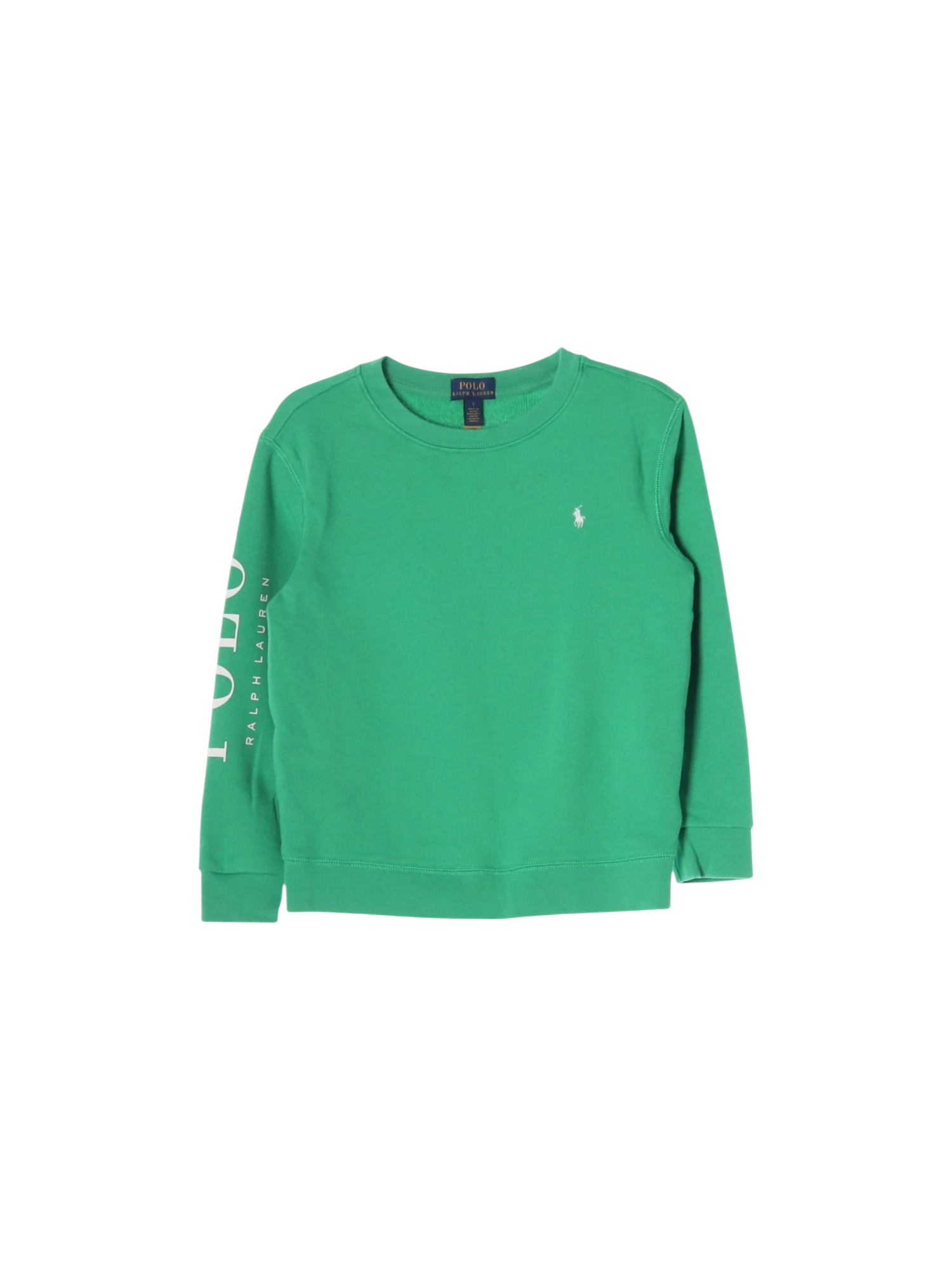 랄프로렌 그린 스웨트셔츠 7y 0