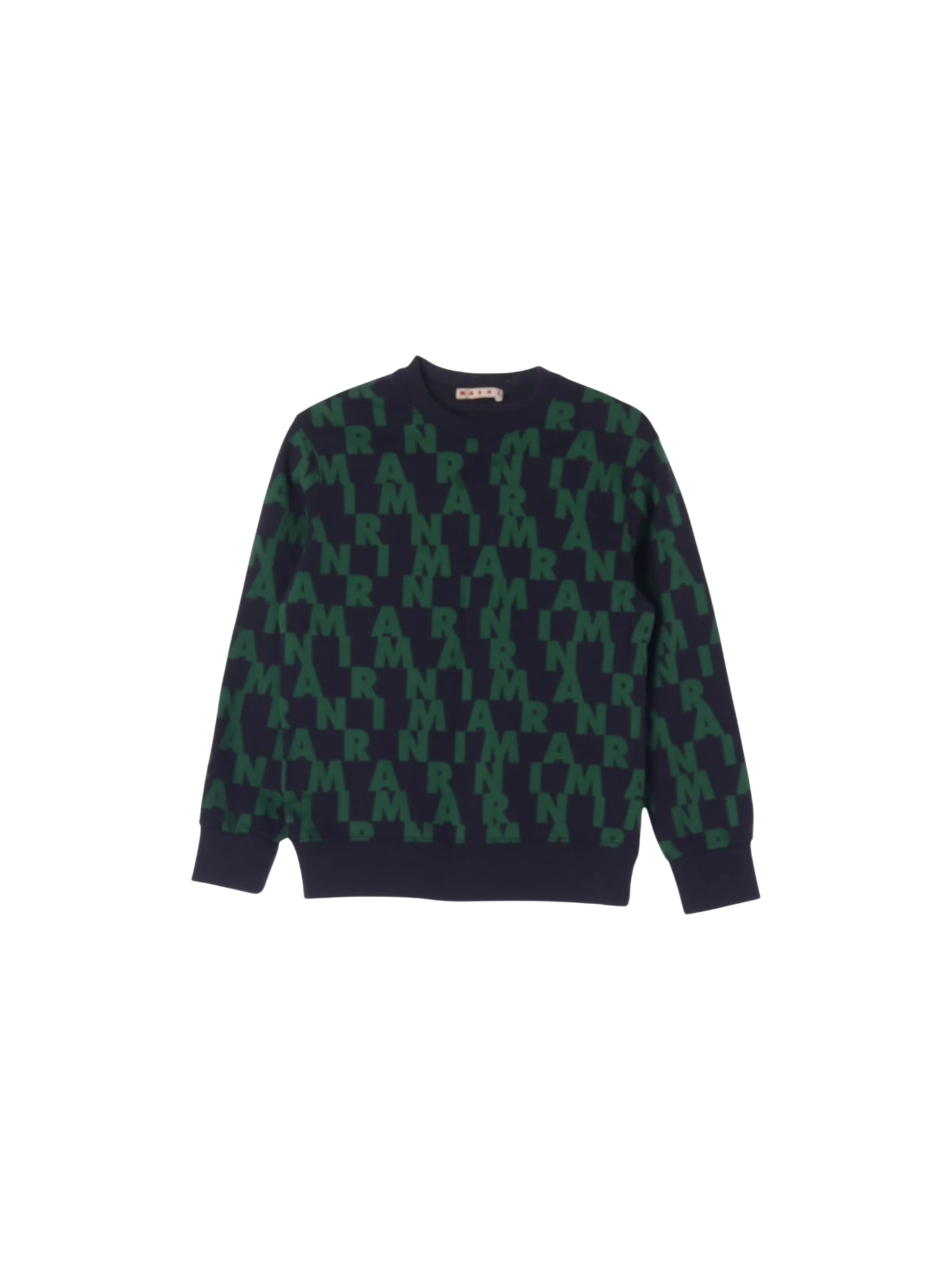 마르니 그린 스웨트셔츠 8y 0