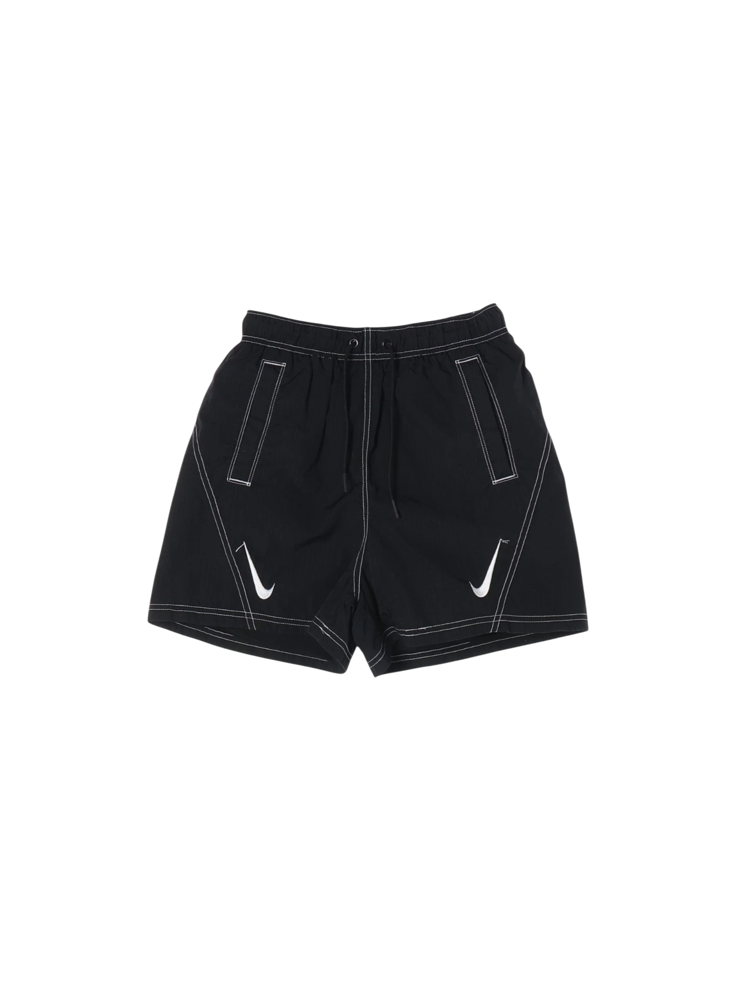 나이키 스트랩 블랙 스웨트팬츠 s 0