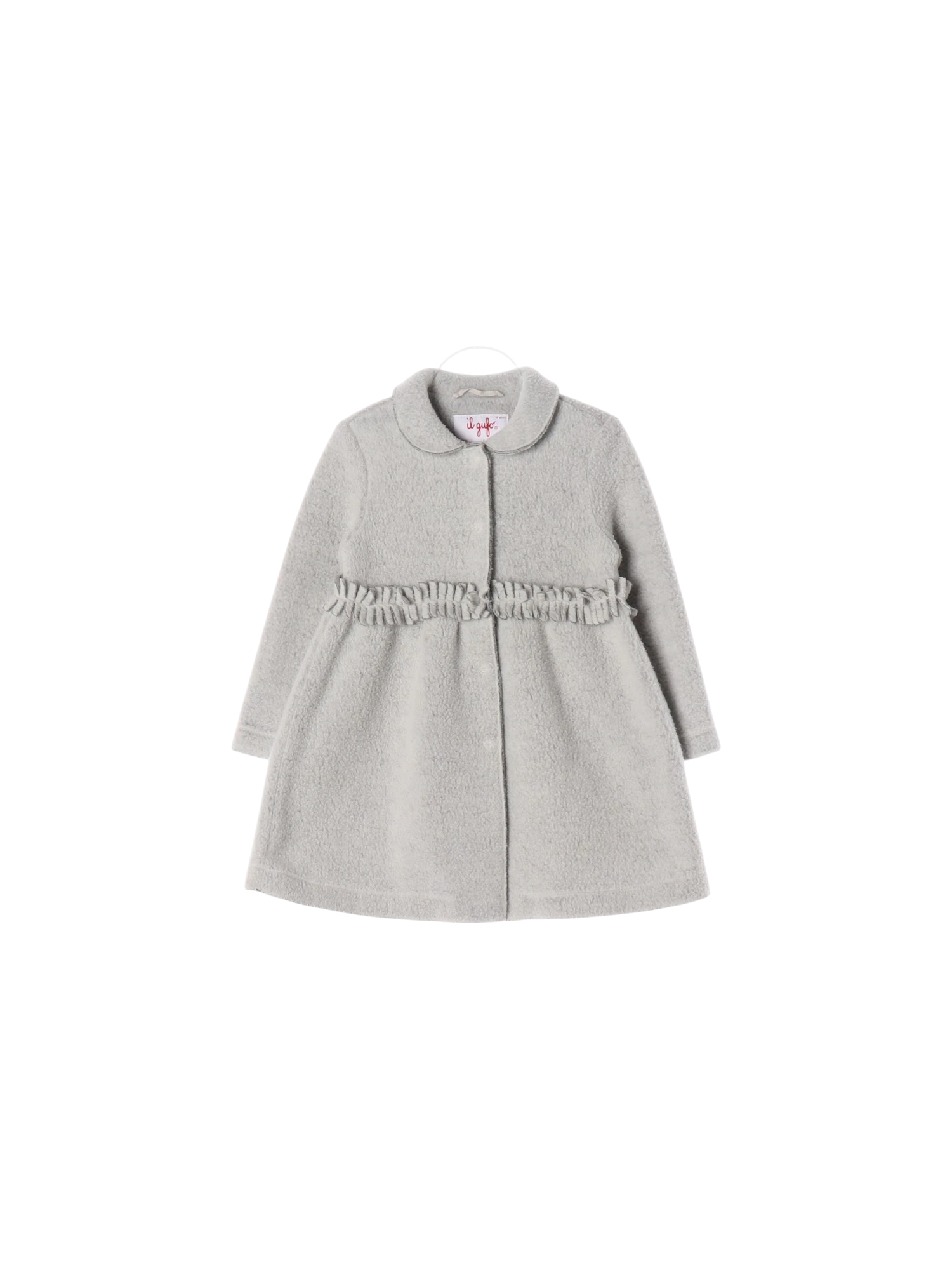 일구포 벨트 그레이 코트 4y 0