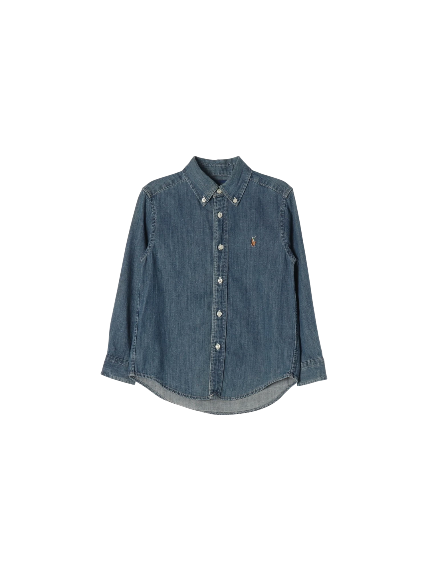랄프로렌 단추 블루 셔츠 5y 0