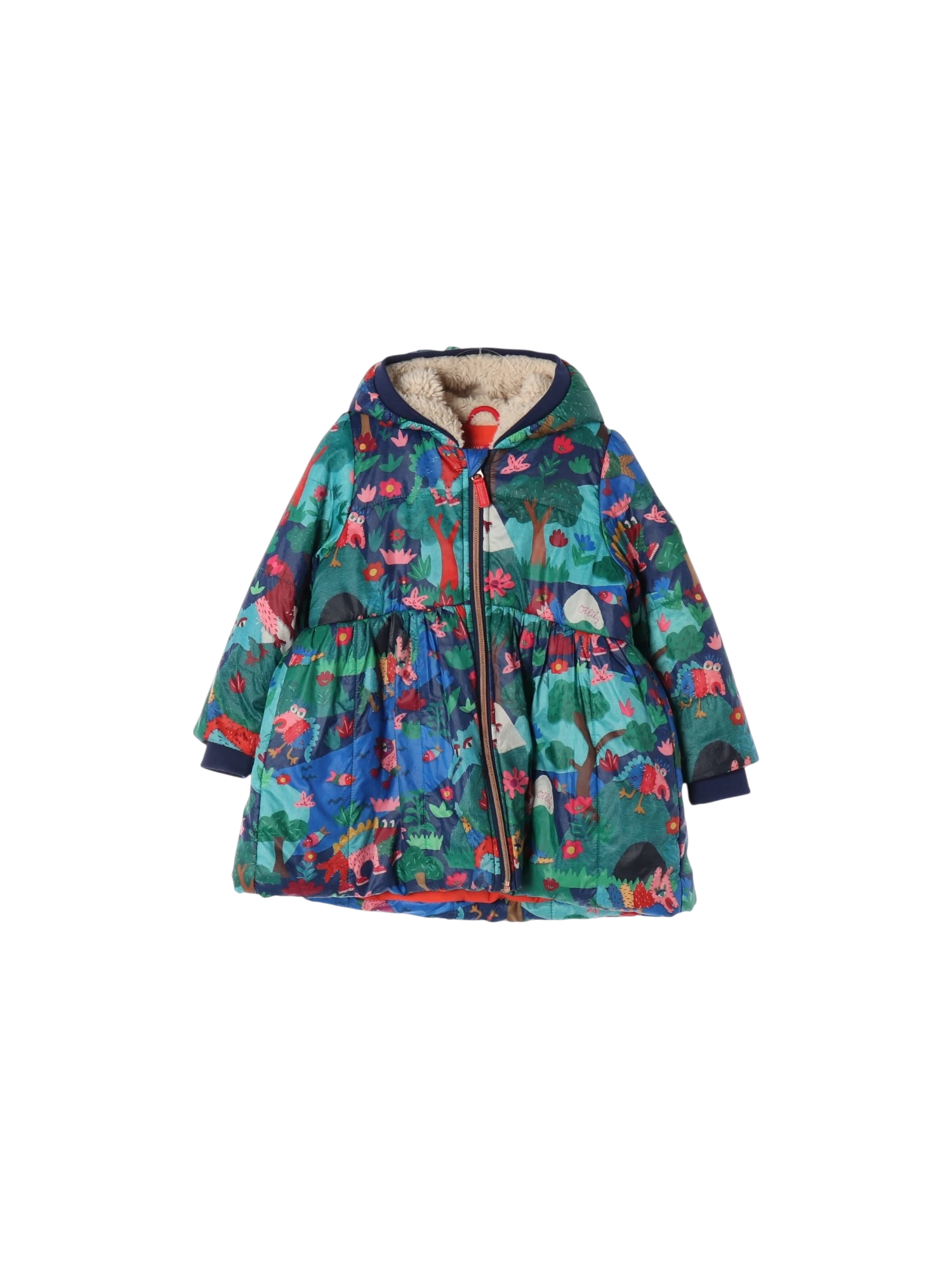 오일릴리 후드 그린 패딩 104cm 0