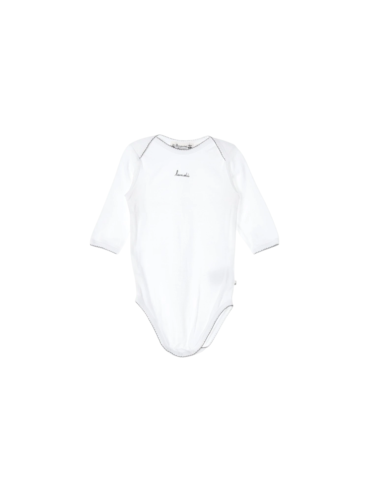 봉쁘앙 화이트 점프수트 12m 0