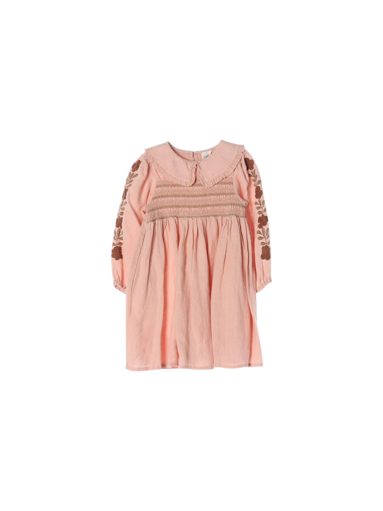 아폴리나 프릴 핑크 드레스 3-5y 0