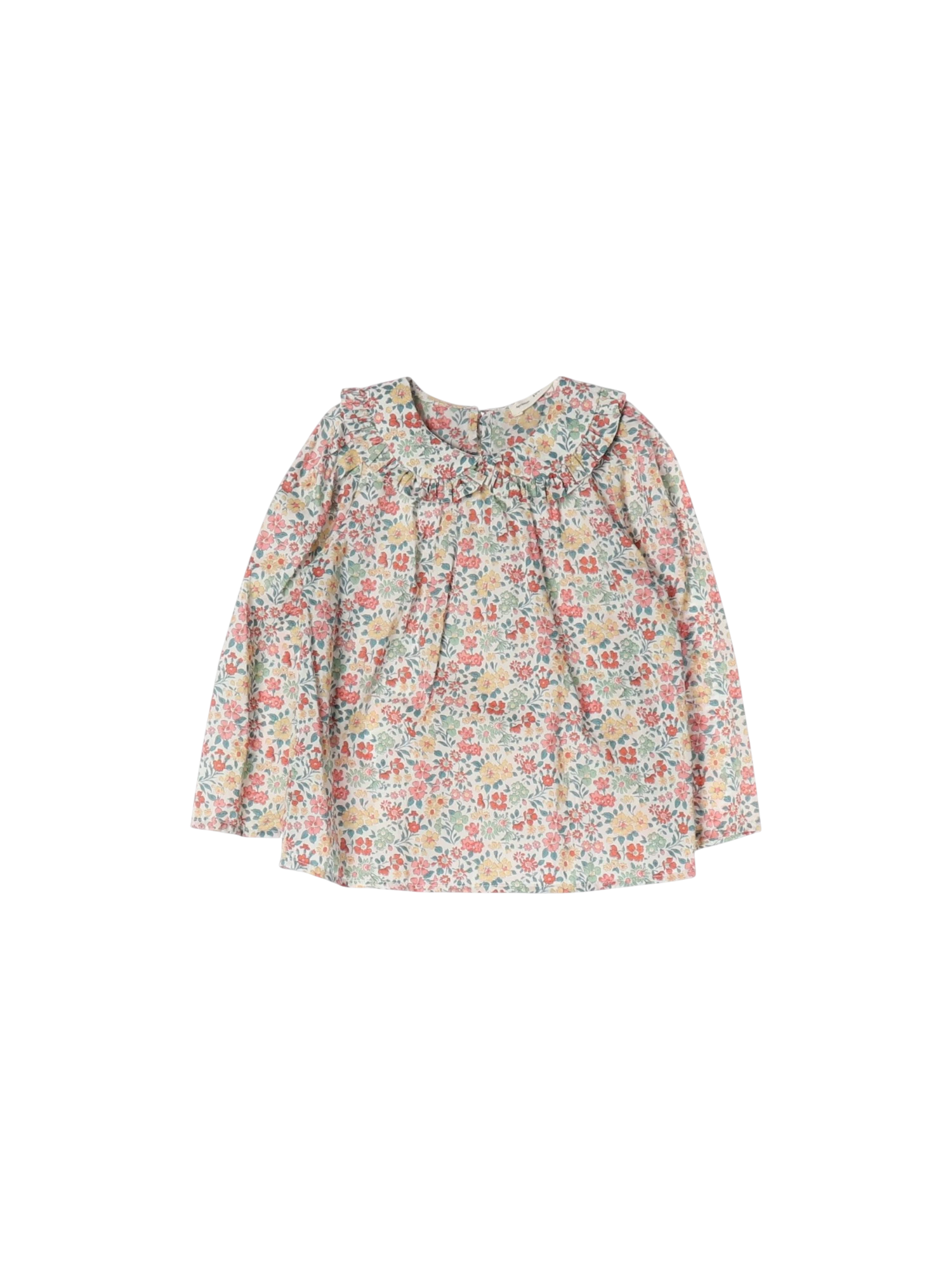 수어플룸 프릴 핑크 블라우스 4y 0