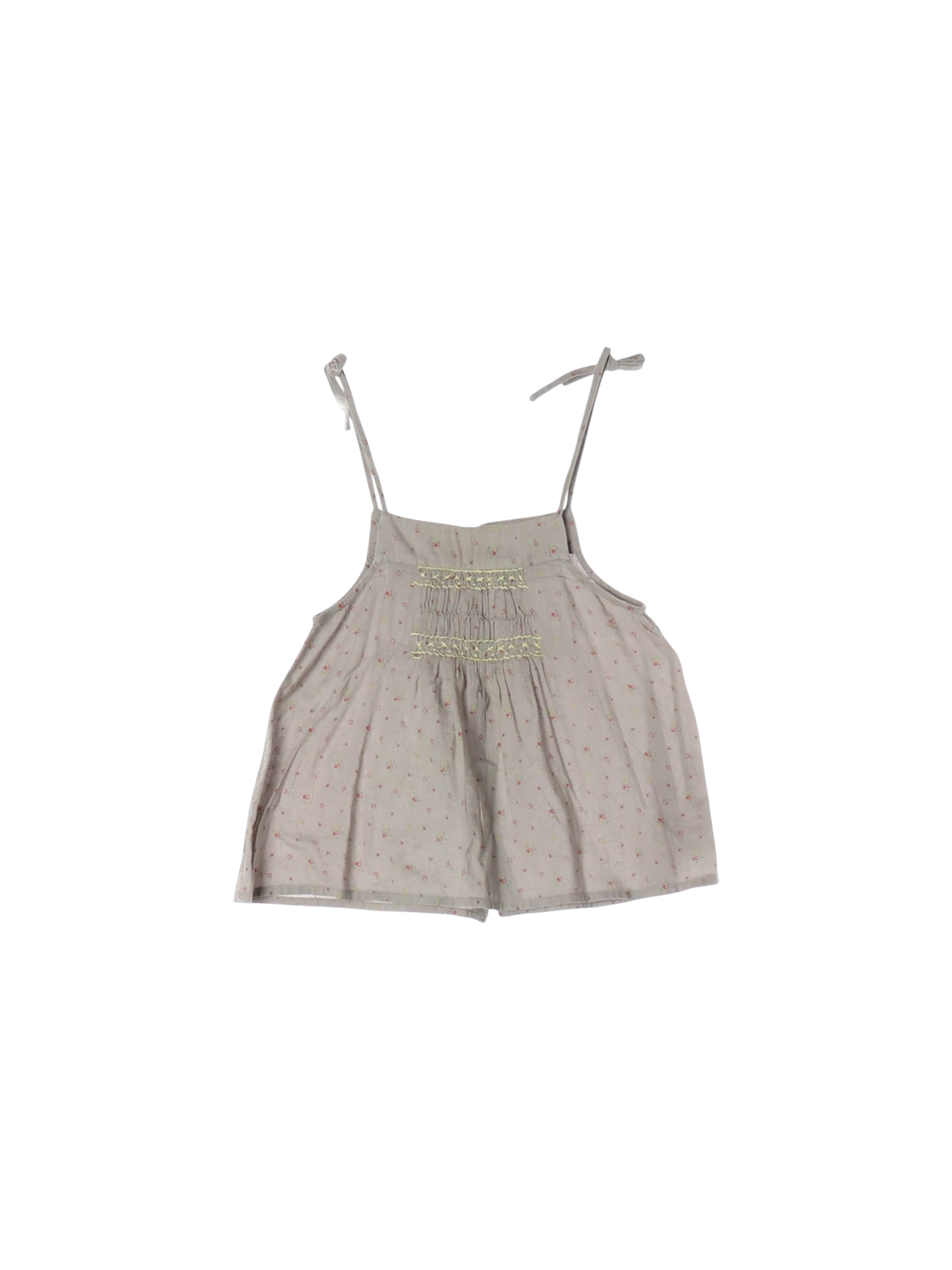 봉쁘앙 스트랩 그레이 탱크탑 2y 0