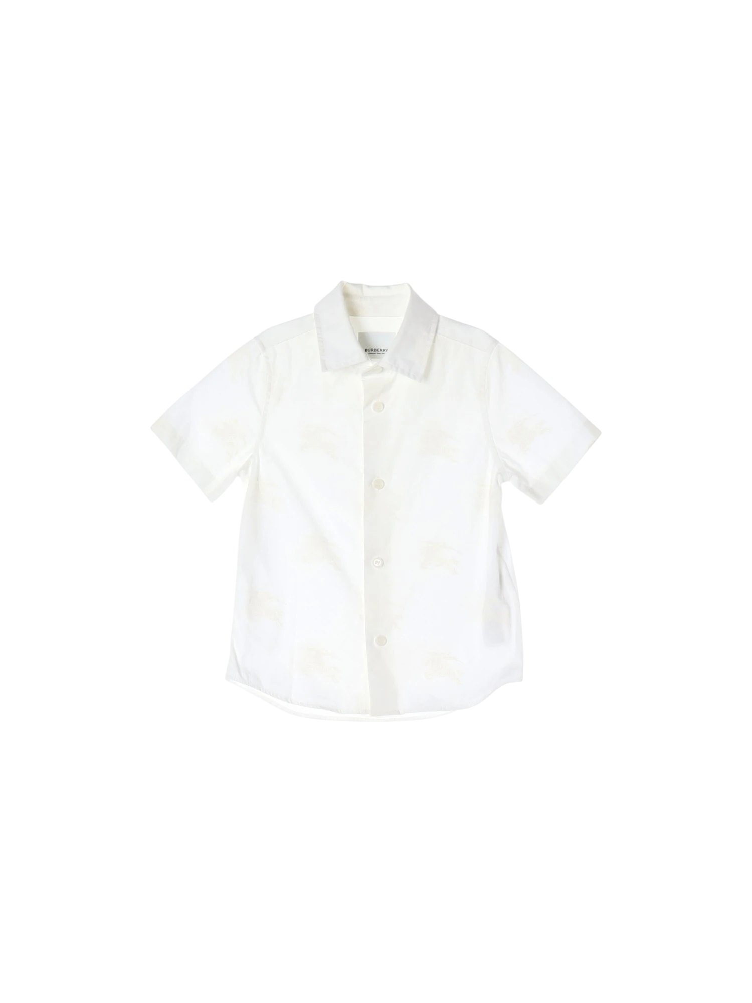 버버리 단추 화이트 셔츠 4y 0