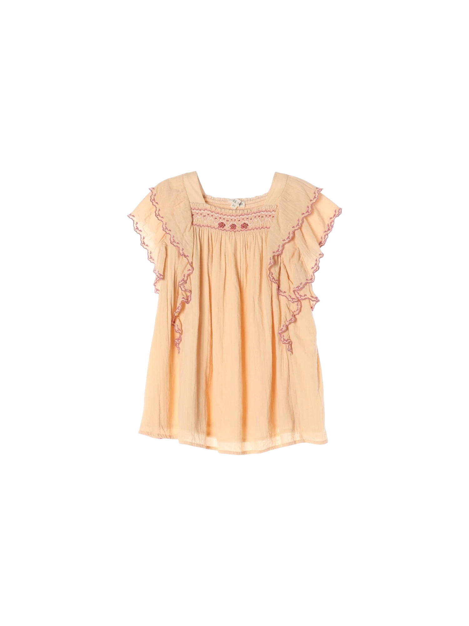 루이스미샤 러플 베이지 드레스 4y 0