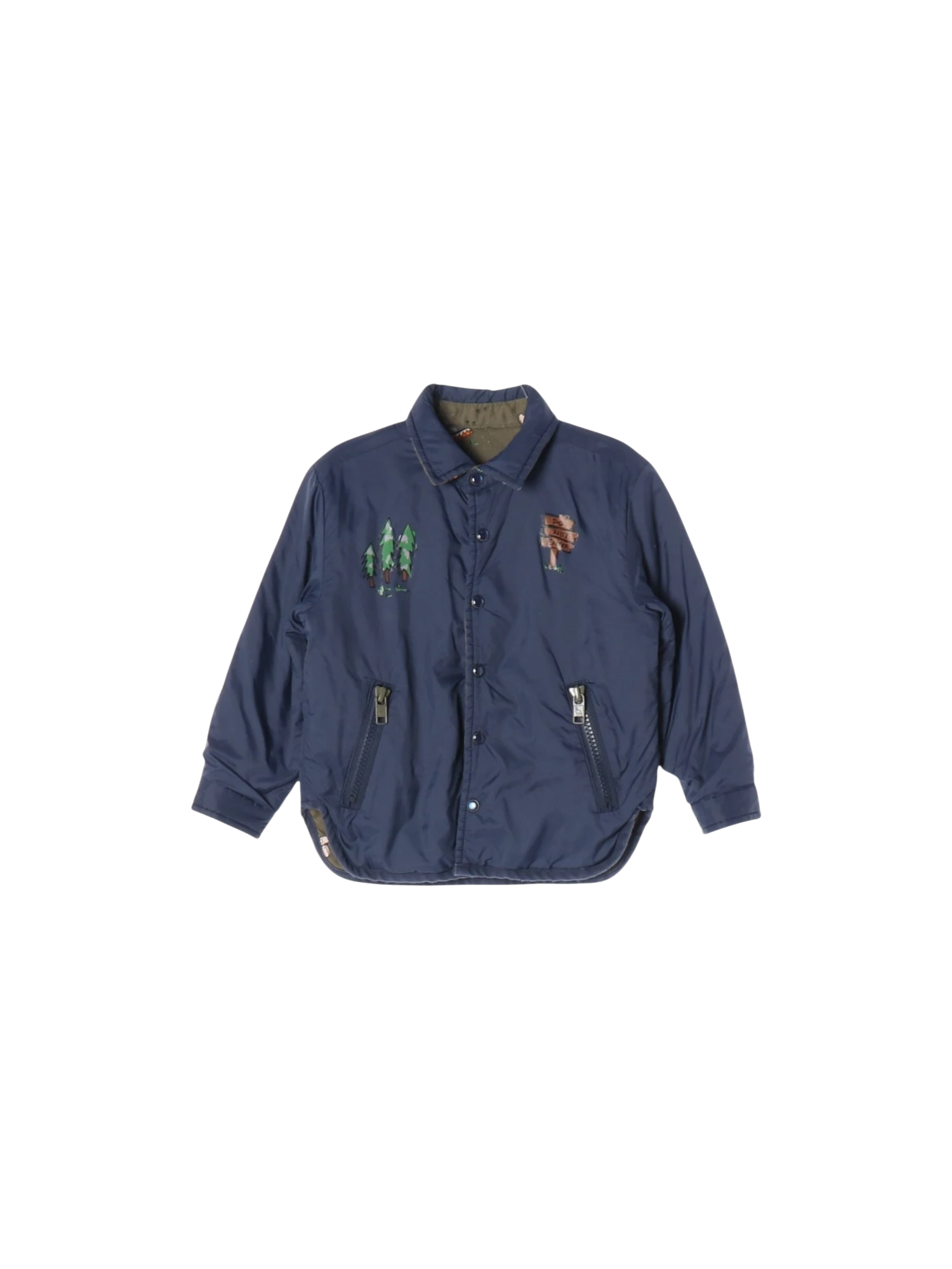 스텔라맥카트니 단추 네이비 패딩 18m 0