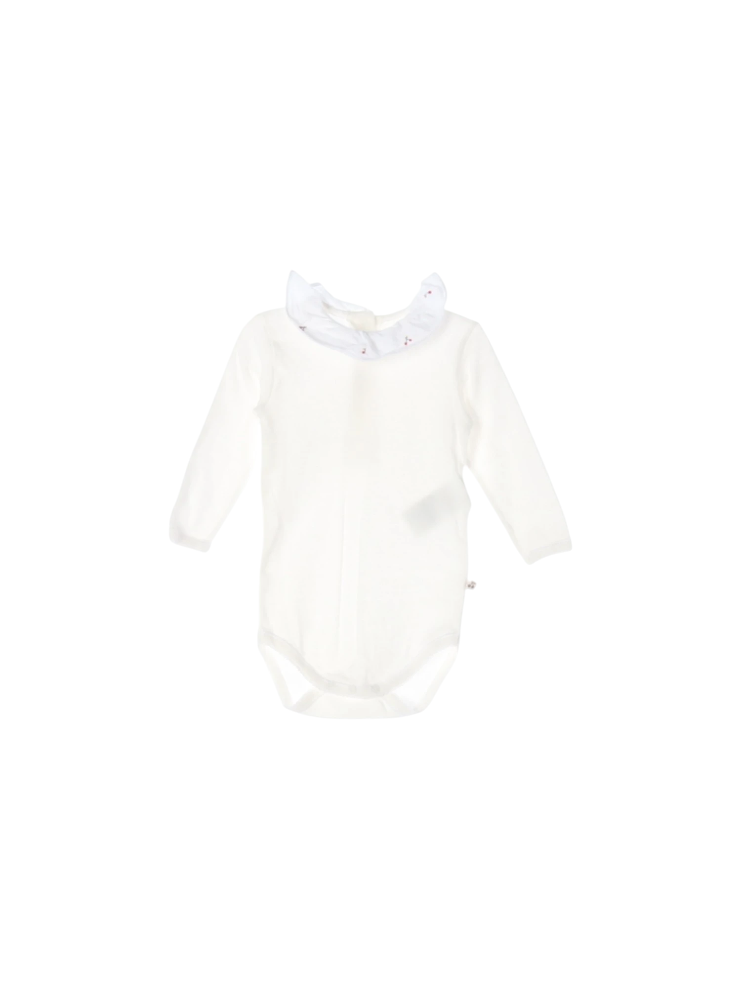 봉쁘앙 후드 화이트 점프수트 6m 0