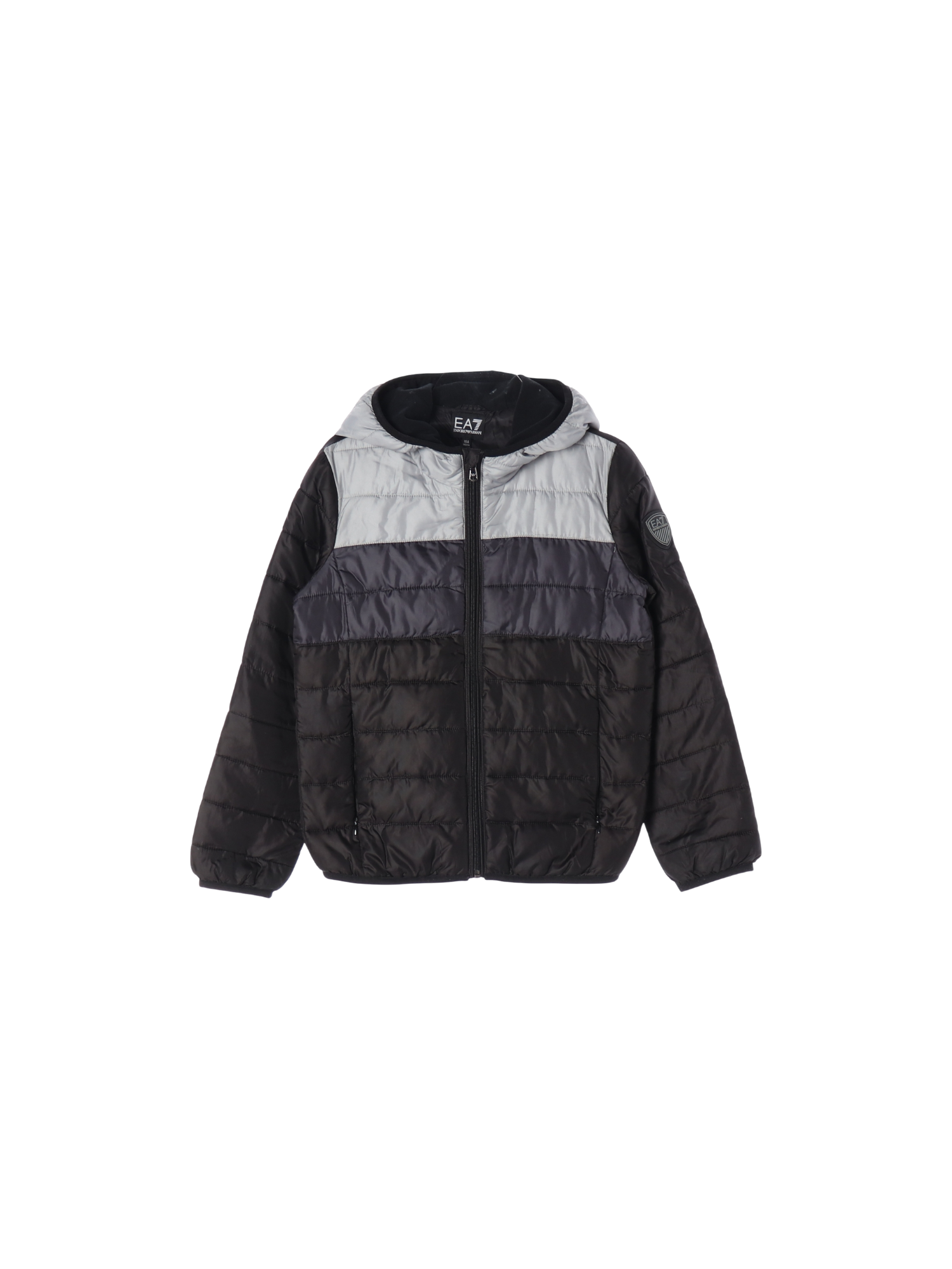 아르마니 퀼팅 블랙 패딩 10y 0