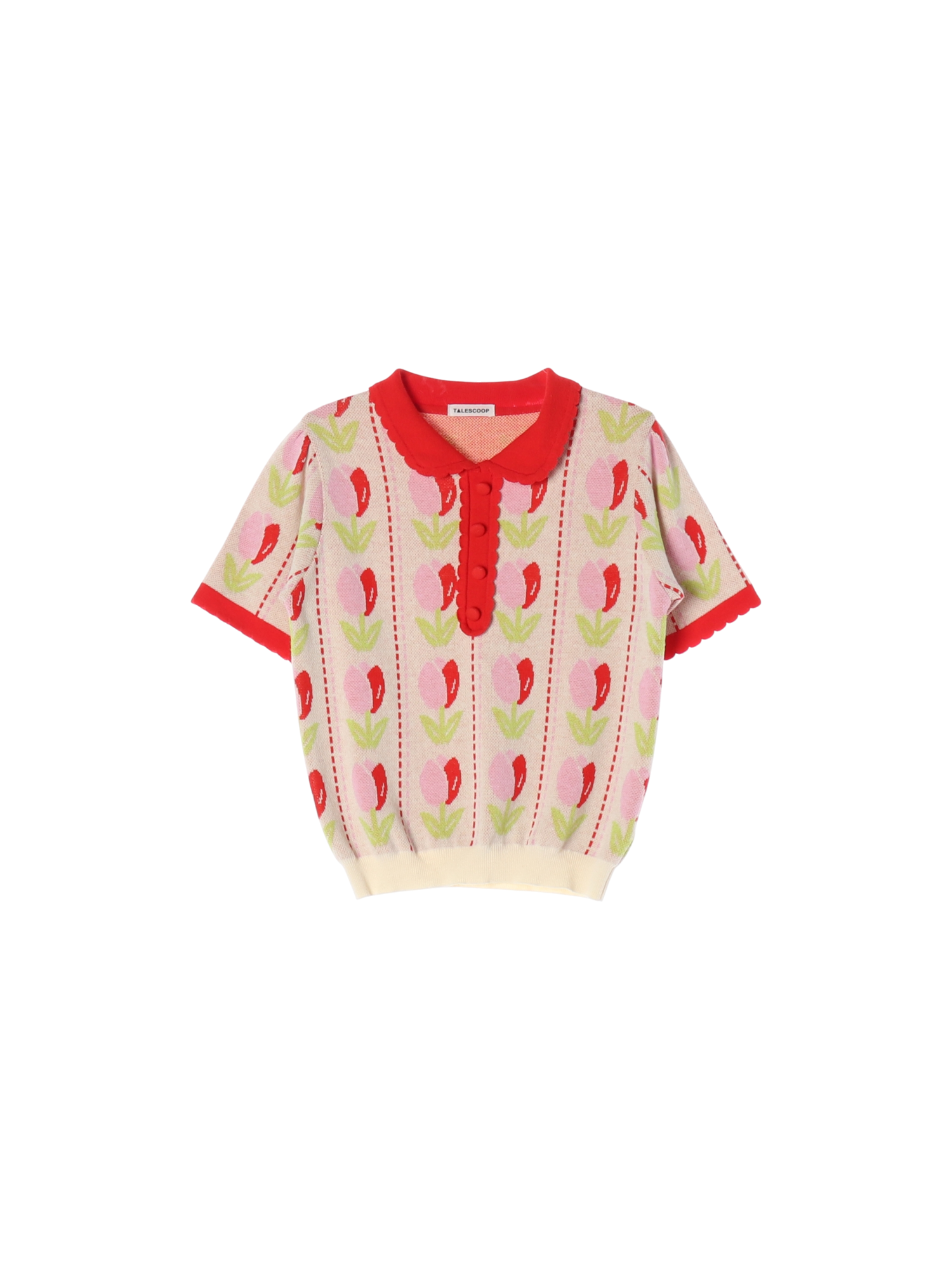 테일스쿱 단추 핑크 스웨터 130cm 0