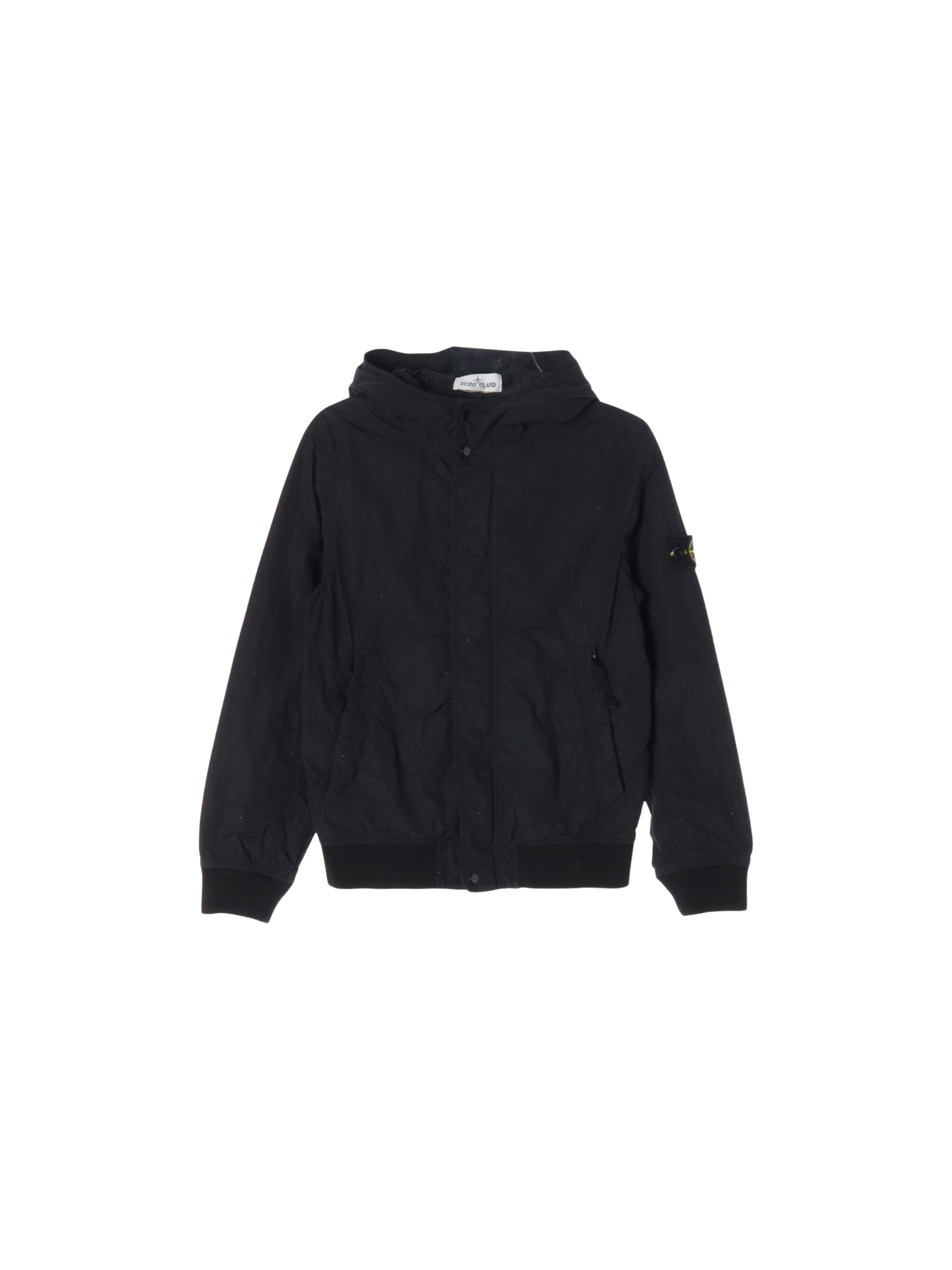 스톤아일랜드 후드 블랙 바람막이 10y 0