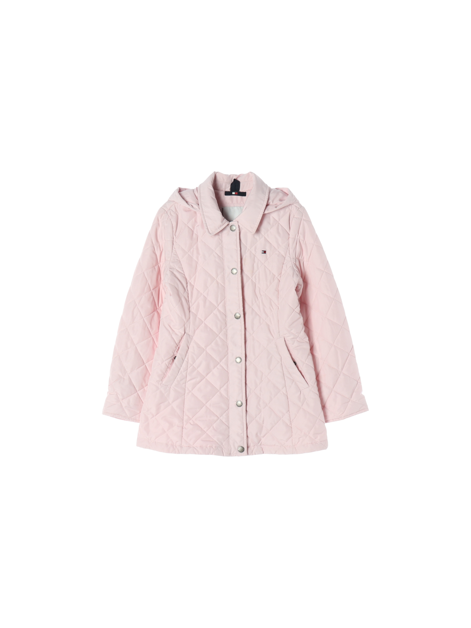 타미힐피거 퀼팅 라벤더 패딩 128cm 0