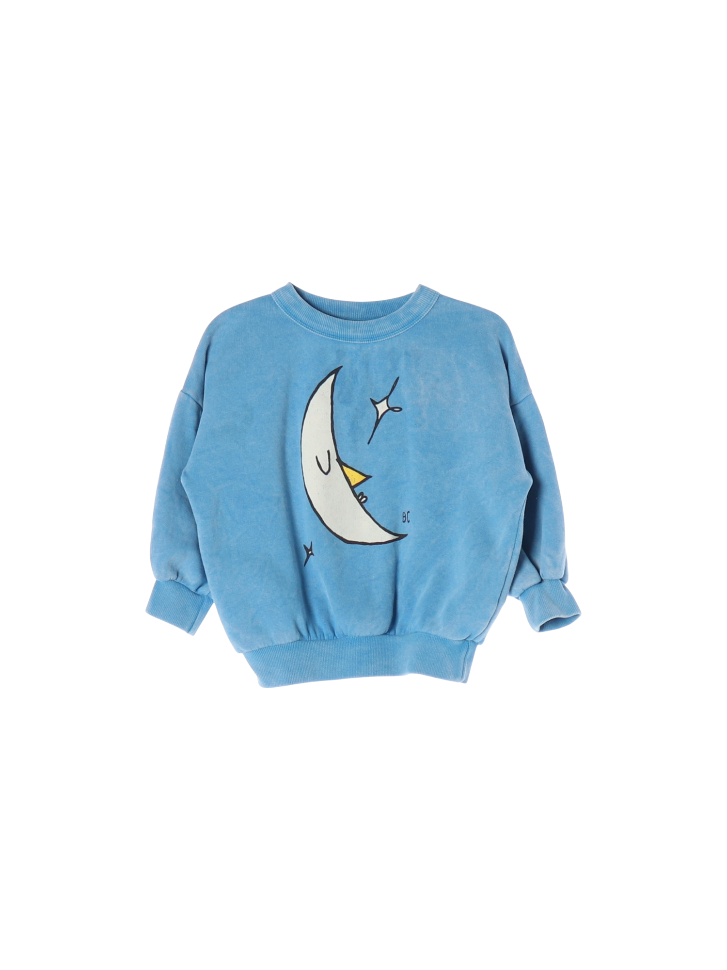 보보쇼즈 드롭숄더 스카이블루 스웨트셔츠 2-3y 0