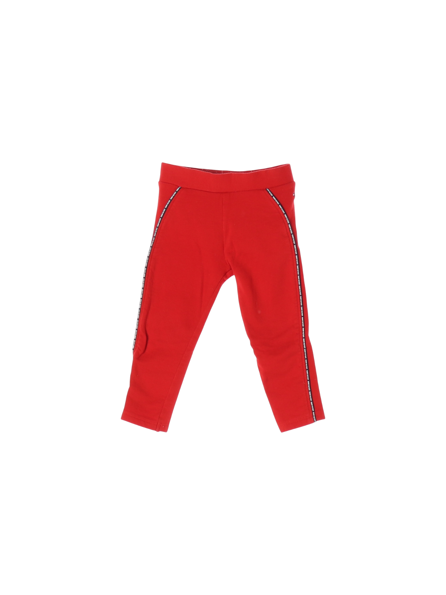 타미힐피거 라인 레드 스웨트팬츠 24m 0